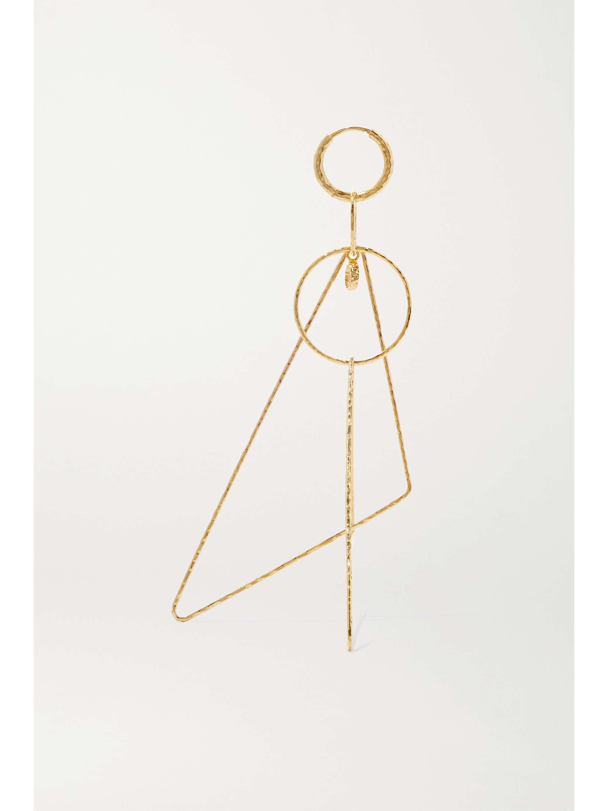 OCTAVIA ELIZABETH + NET SUSTAIN Whimsy 18-karat recycled gold diamond earrings