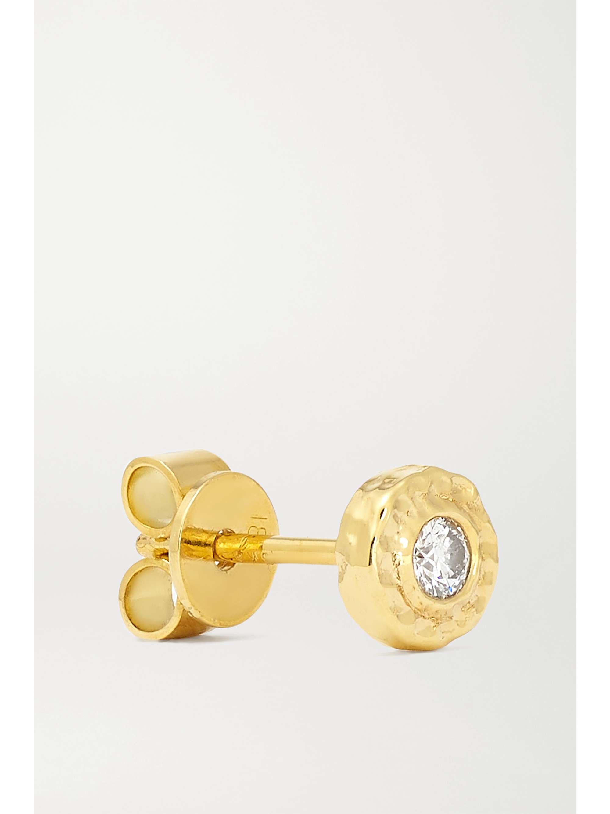 OCTAVIA ELIZABETH + NET SUSTAIN Nesting Gem 18-karat gold diamond earrings