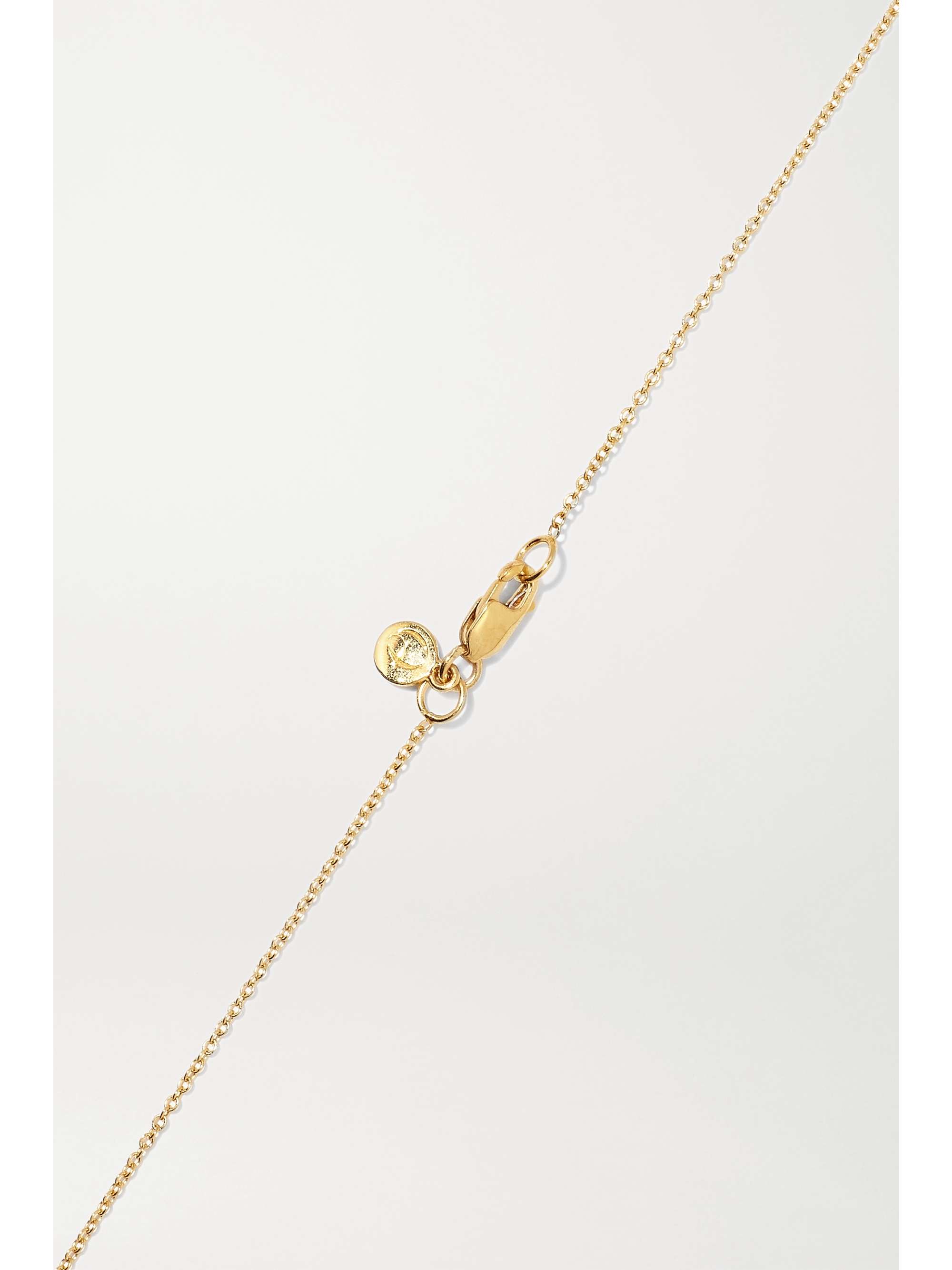 OCTAVIA ELIZABETH + NET SUSTAIN Nesting Gem 18-karat gold diamond necklace