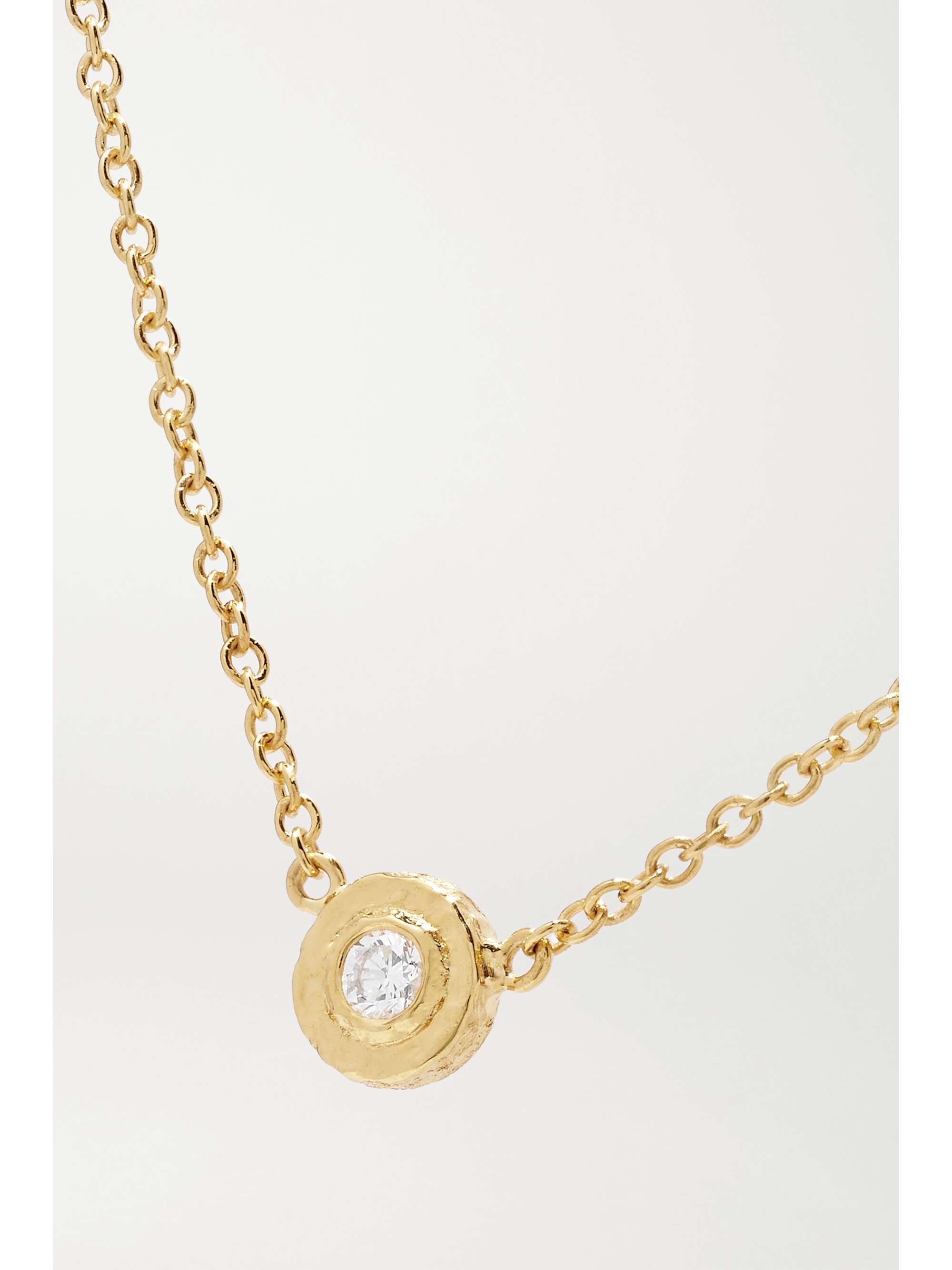 OCTAVIA ELIZABETH + NET SUSTAIN Nesting Gem 18-karat gold diamond necklace