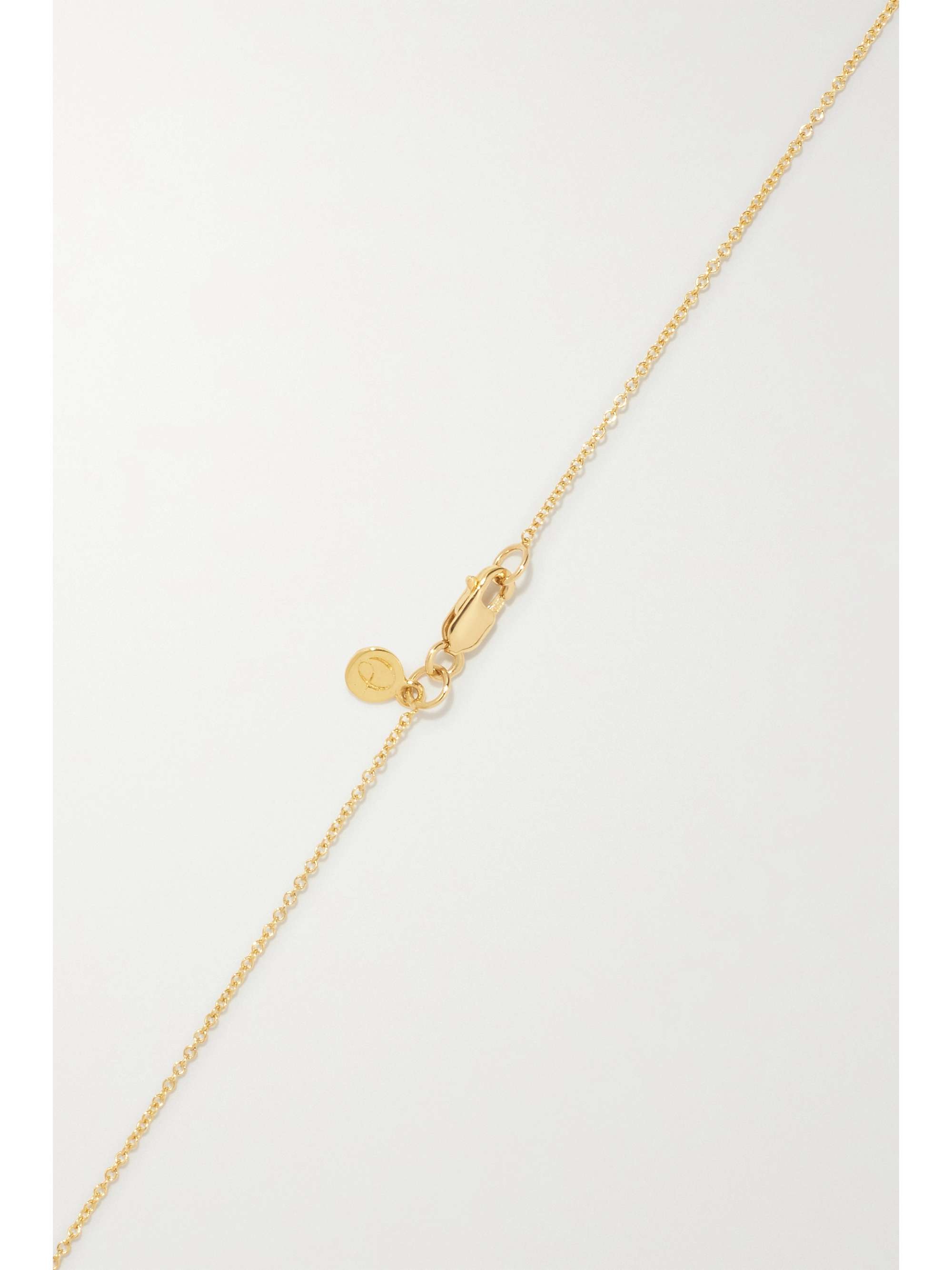OCTAVIA ELIZABETH + NET SUSTAIN Nesting Gem 18-karat gold diamond necklace