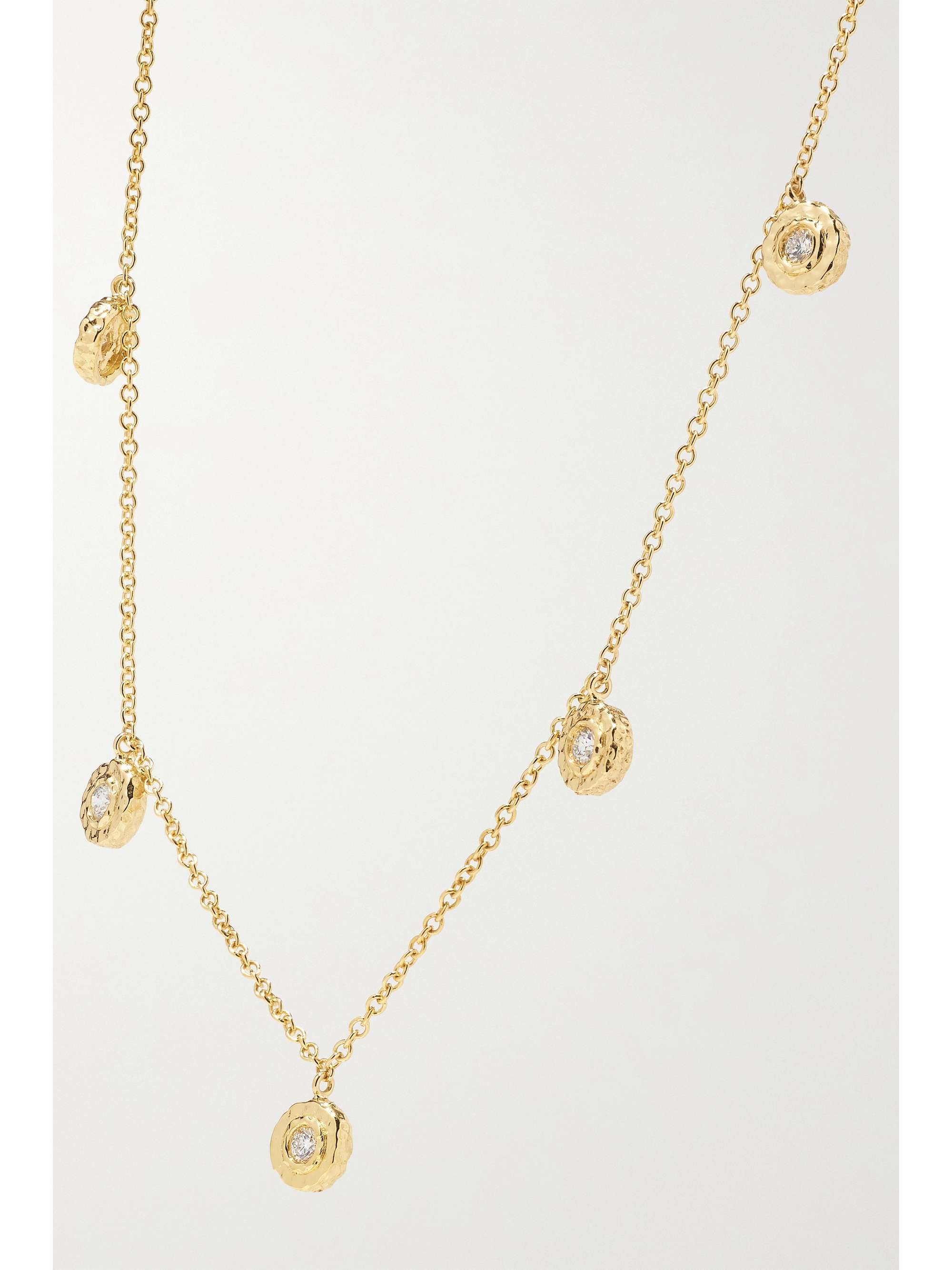 OCTAVIA ELIZABETH + NET SUSTAIN Nesting Gem 18-karat gold diamond necklace