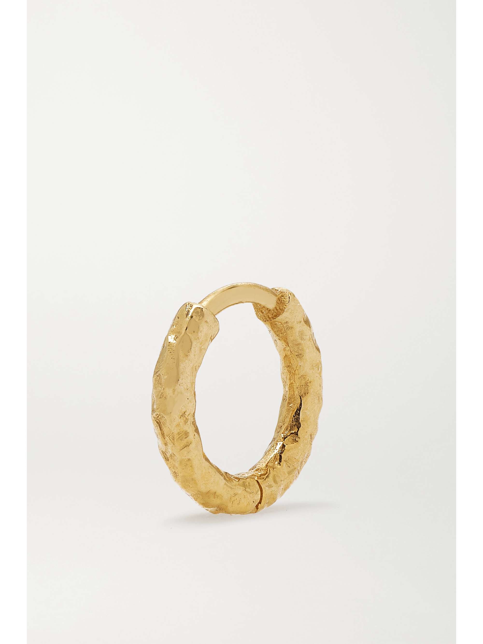 OCTAVIA ELIZABETH + NET SUSTAIN Micro Gabby 18-karat recycled gold hoop earrings