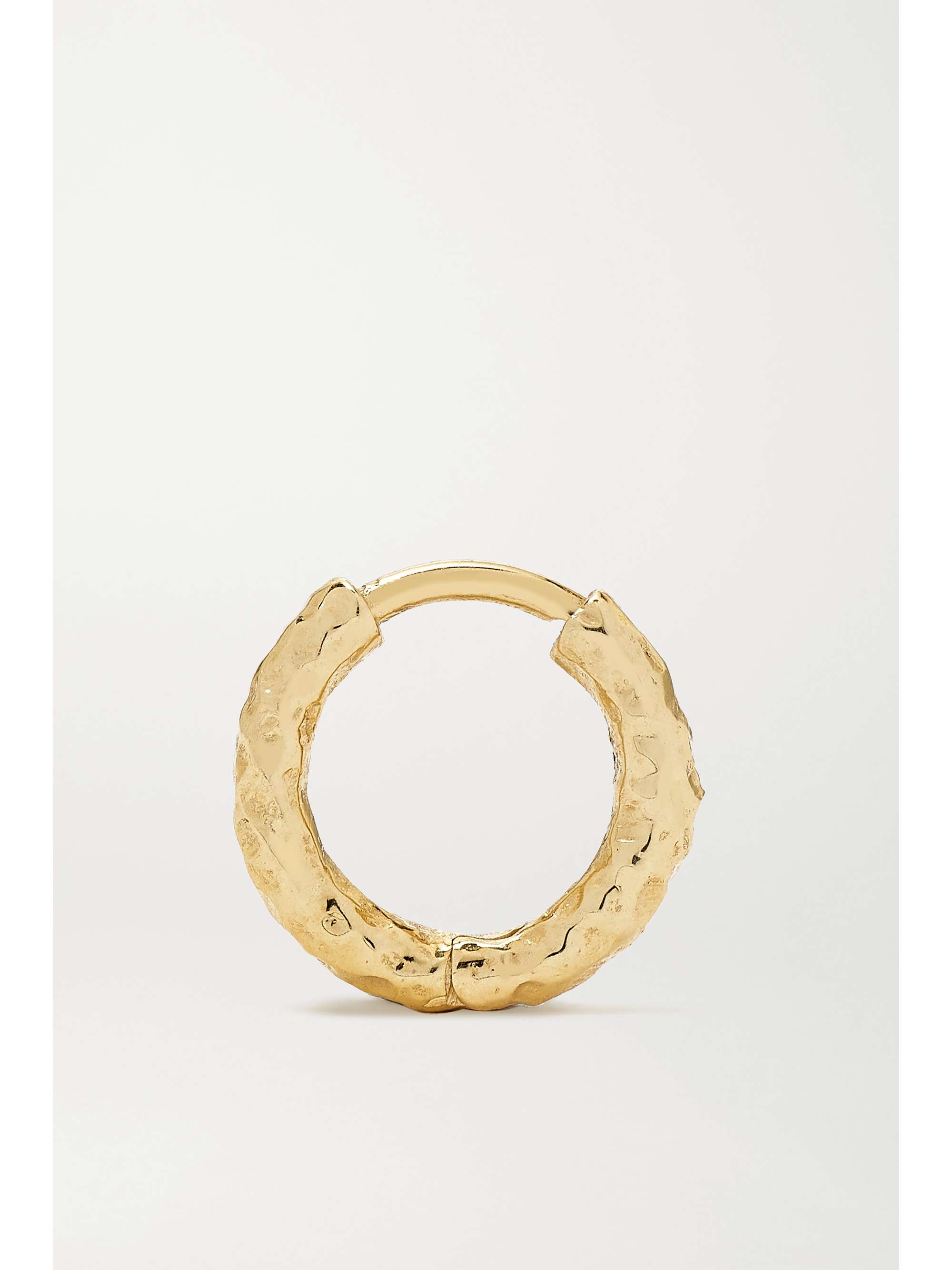 OCTAVIA ELIZABETH + NET SUSTAIN Micro Gabby 18-karat recycled gold hoop earrings