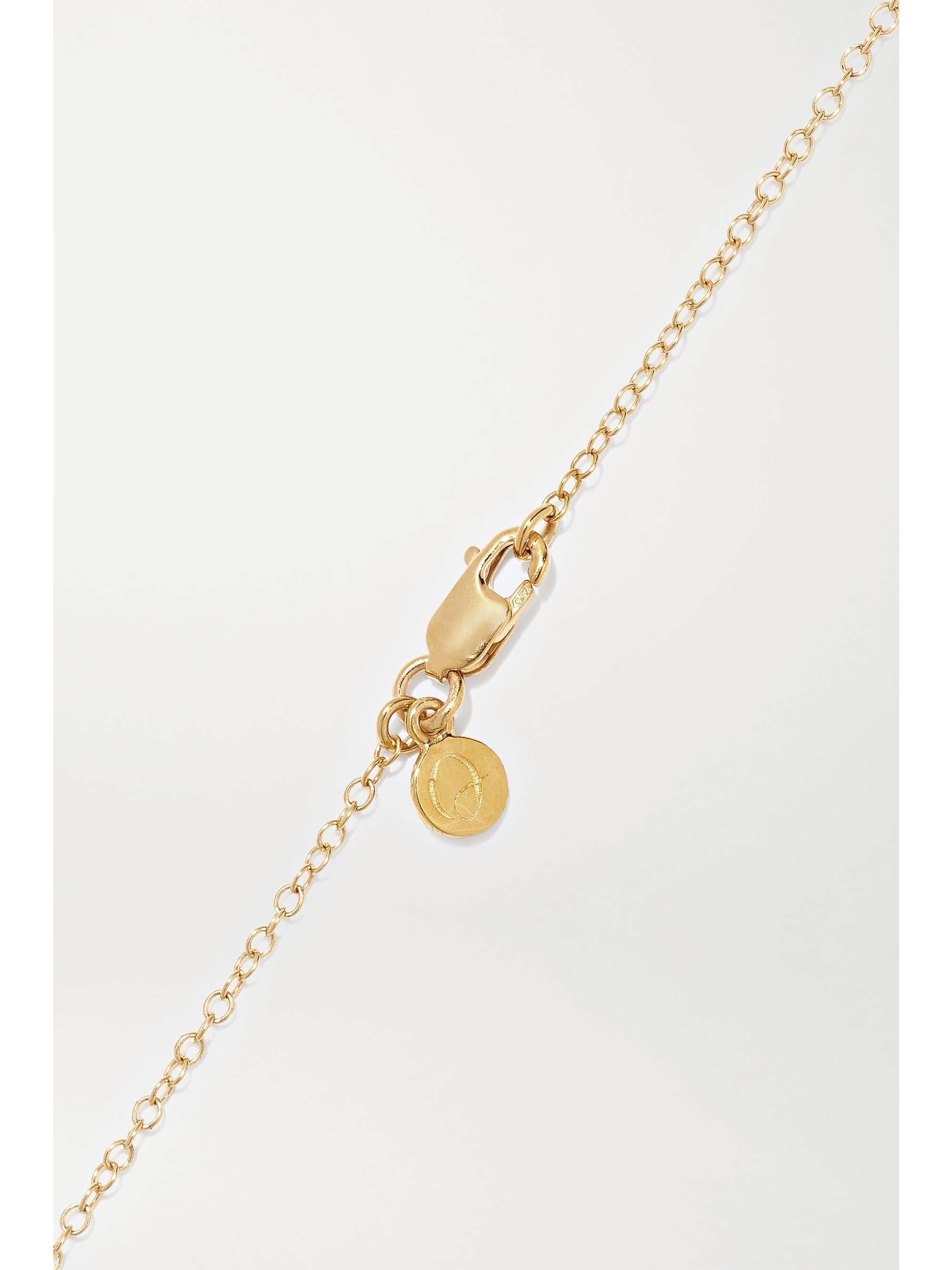 OCTAVIA ELIZABETH + NET SUSTAIN Nesting Gem 18-karat recycled gold diamond bracelet