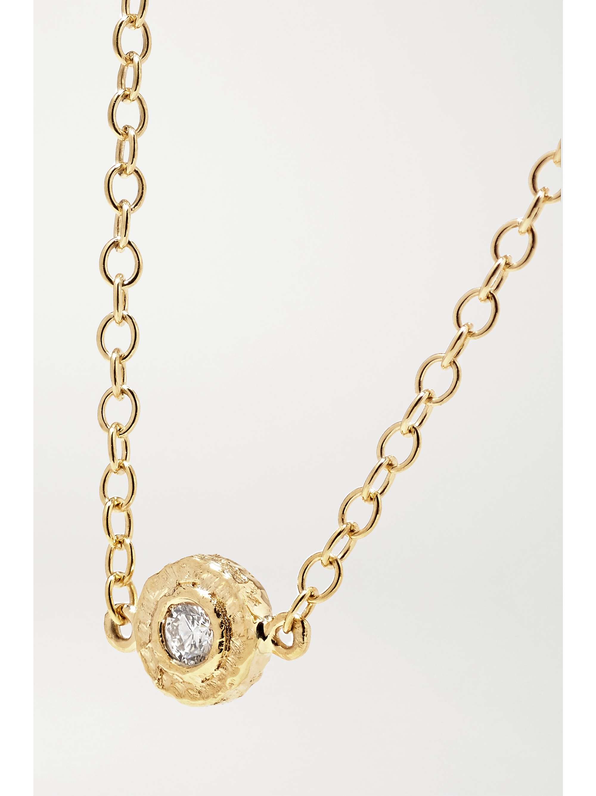 OCTAVIA ELIZABETH + NET SUSTAIN Nesting Gem 18-karat recycled gold diamond bracelet