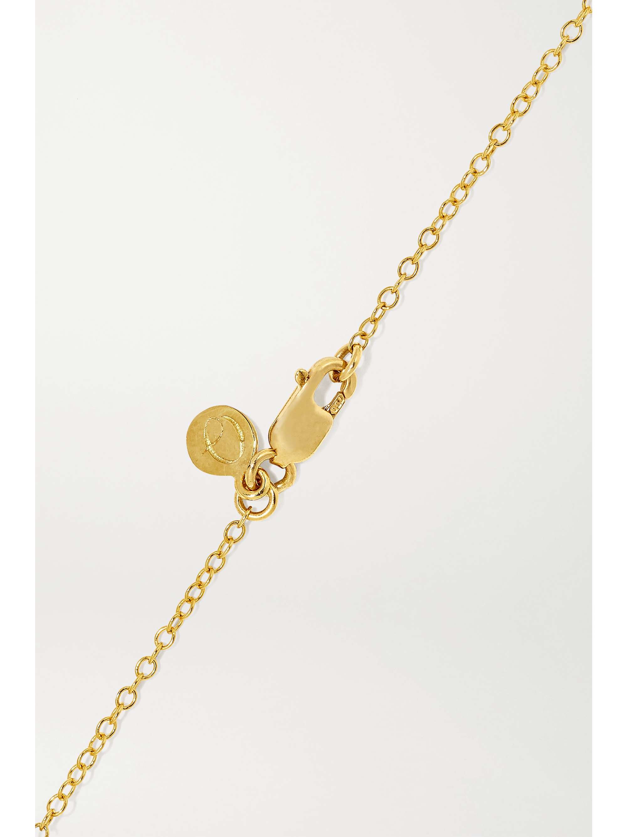 OCTAVIA ELIZABETH + NET SUSTAIN Nesting Gem 18-karat recycled gold ruby bracelet