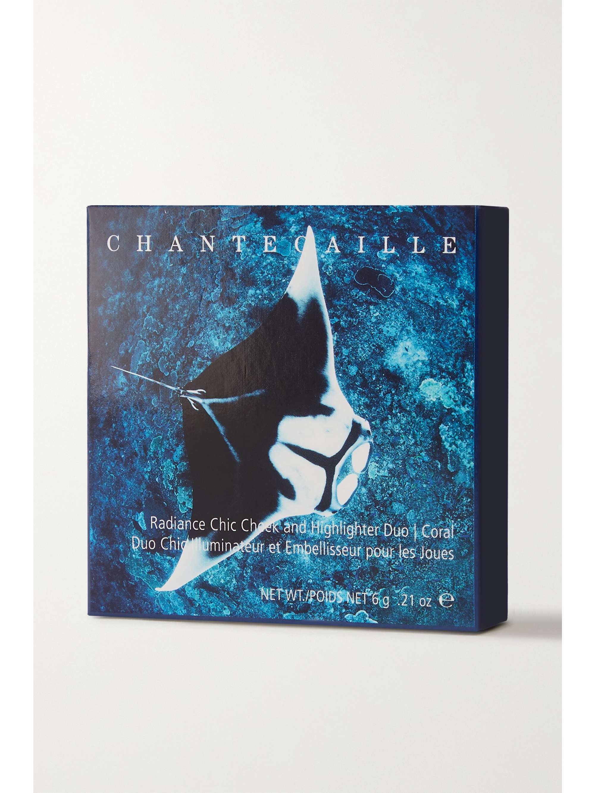 CHANTECAILLE Radiance Chic Cheek and Highlighter Duo - Coral Manta Ray