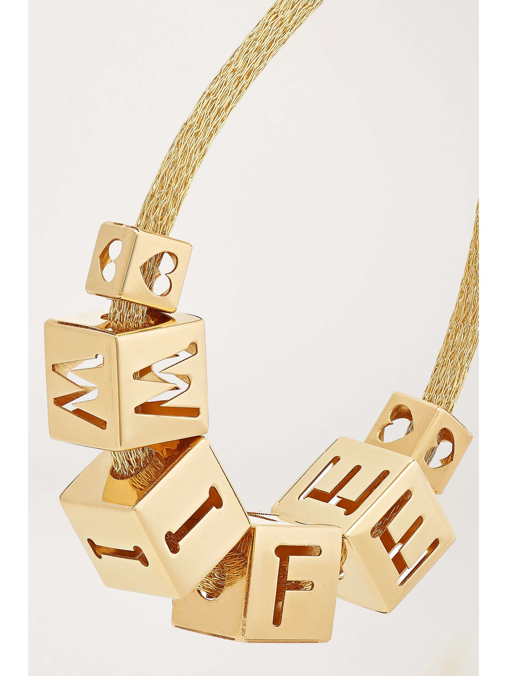 LAUREN RUBINSKI Wife Kette aus 14 Karat Gold