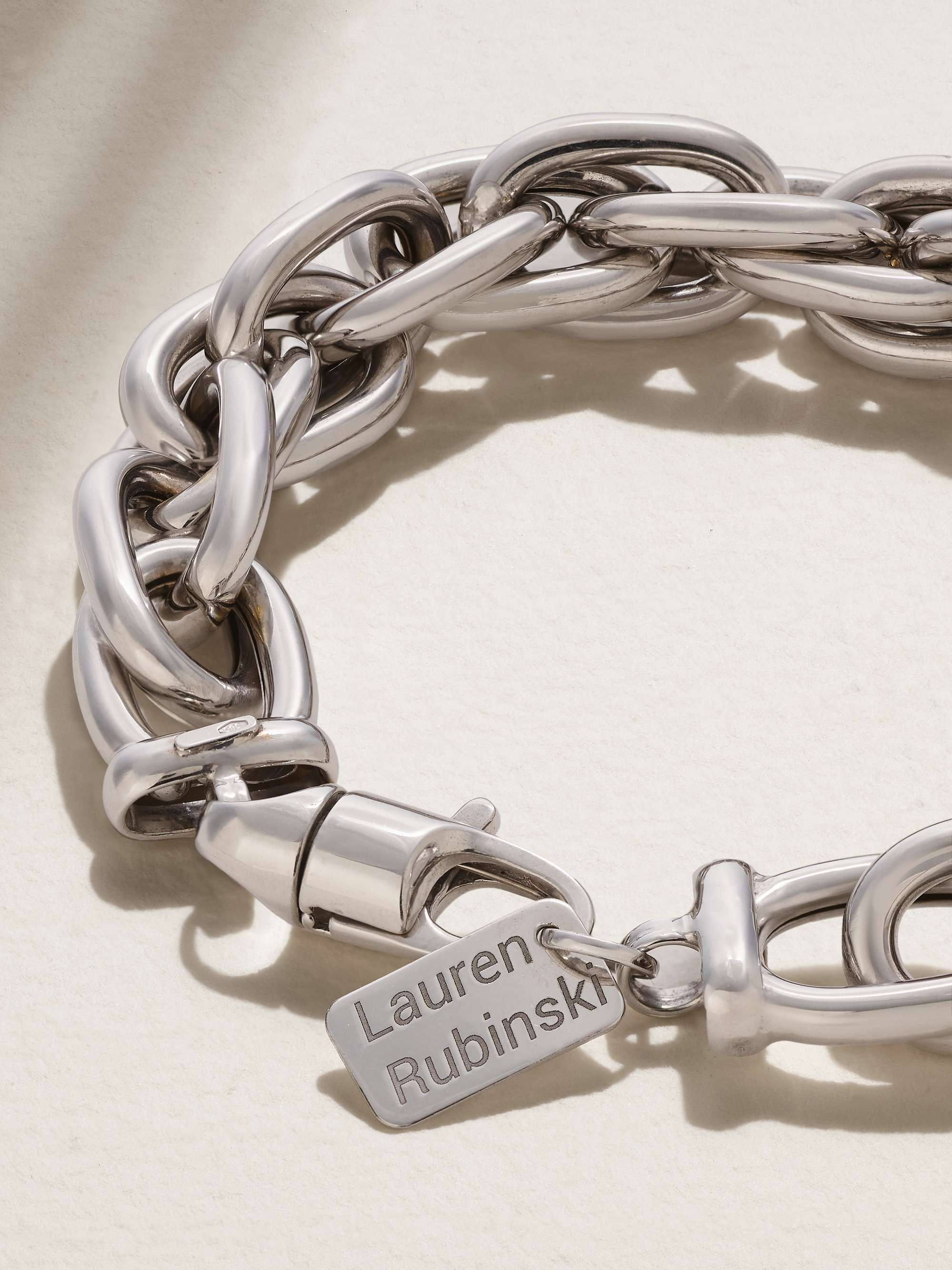 LAUREN RUBINSKI Small Armband aus 14 Karat Weißgold