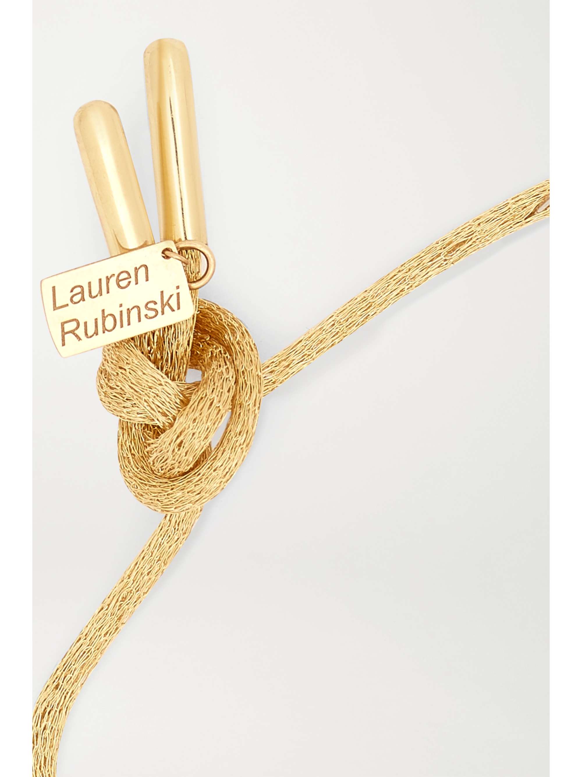 LAUREN RUBINSKI Wife 14-karat gold bracelet