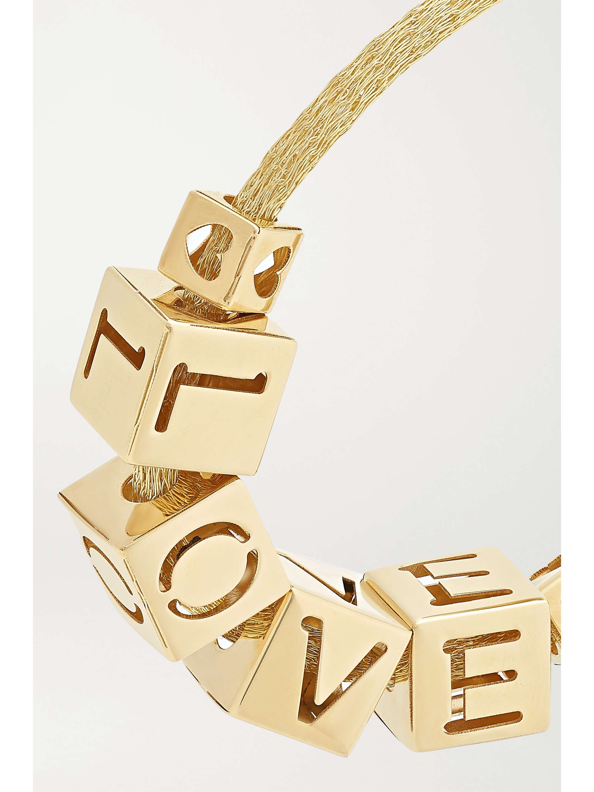 LAUREN RUBINSKI Wife 14-karat gold bracelet