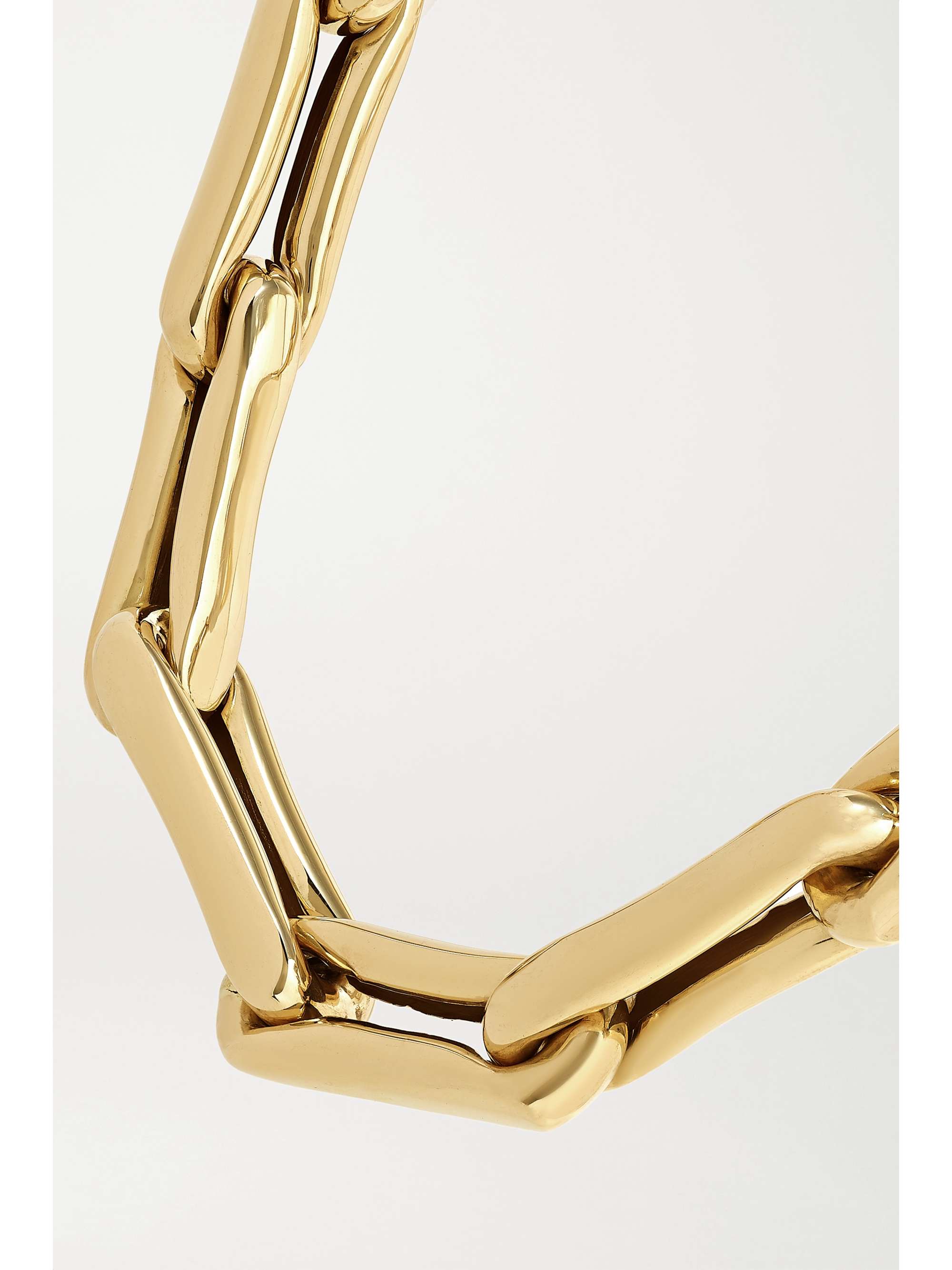 LAUREN RUBINSKI Large 14-karat gold necklace