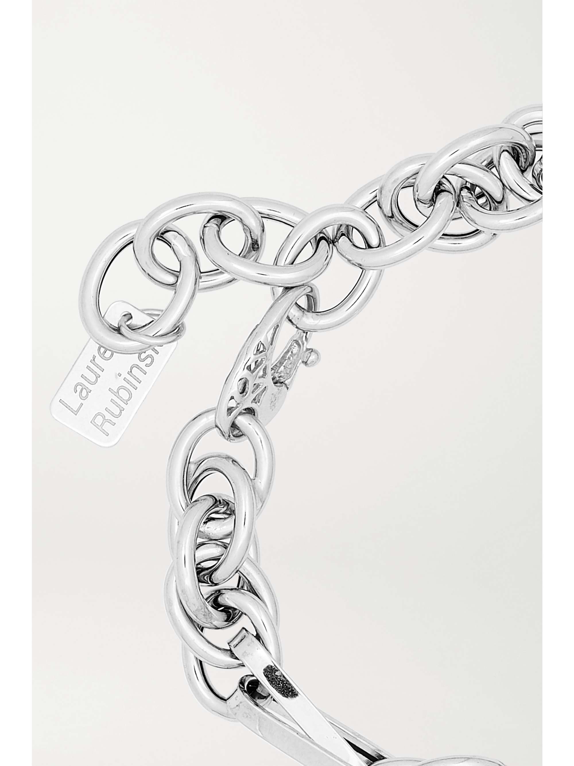 LAUREN RUBINSKI Small Armband aus 14 Karat Weißgold