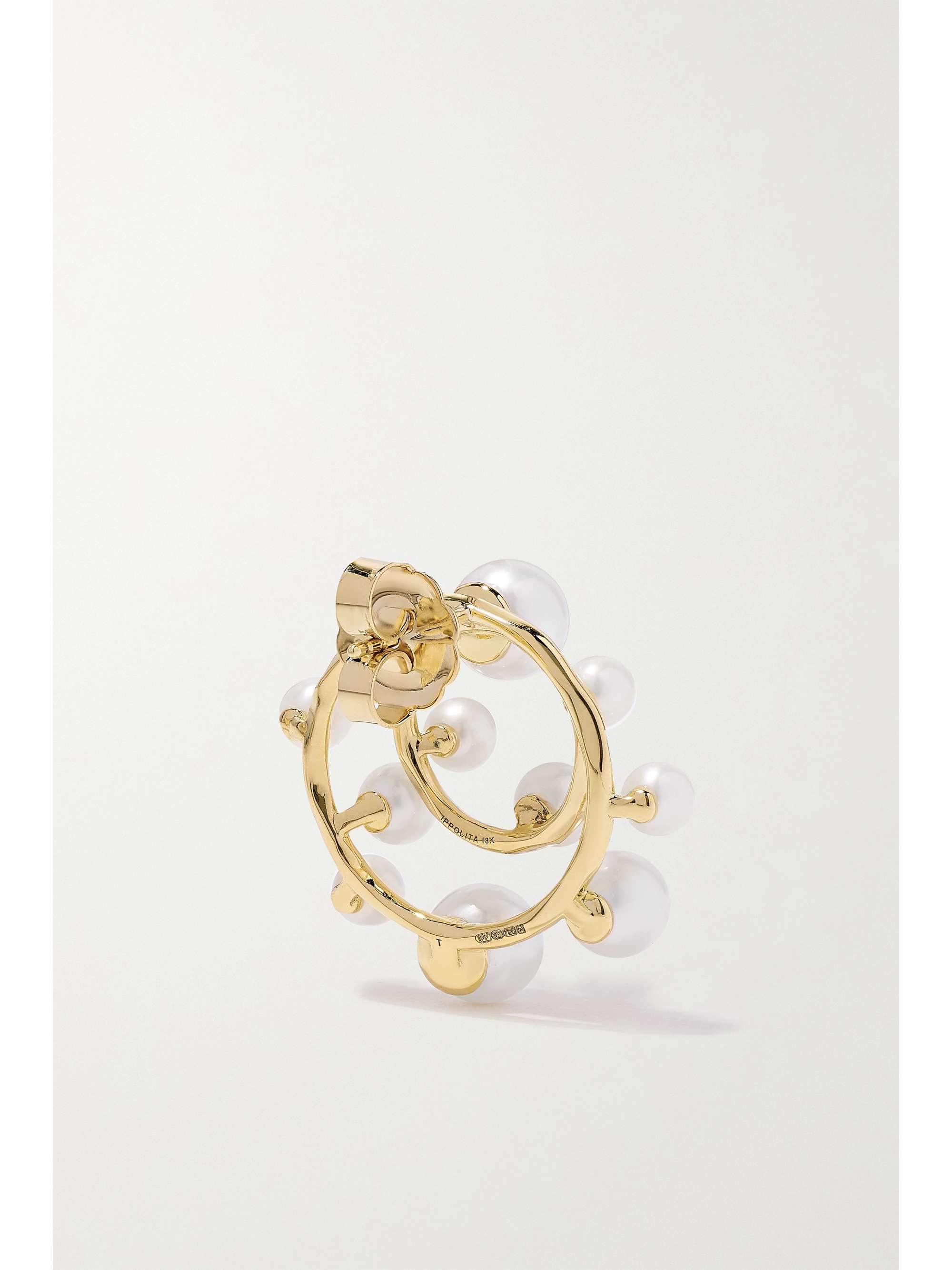 IPPOLITA Nova 18-karat gold pearl earrings