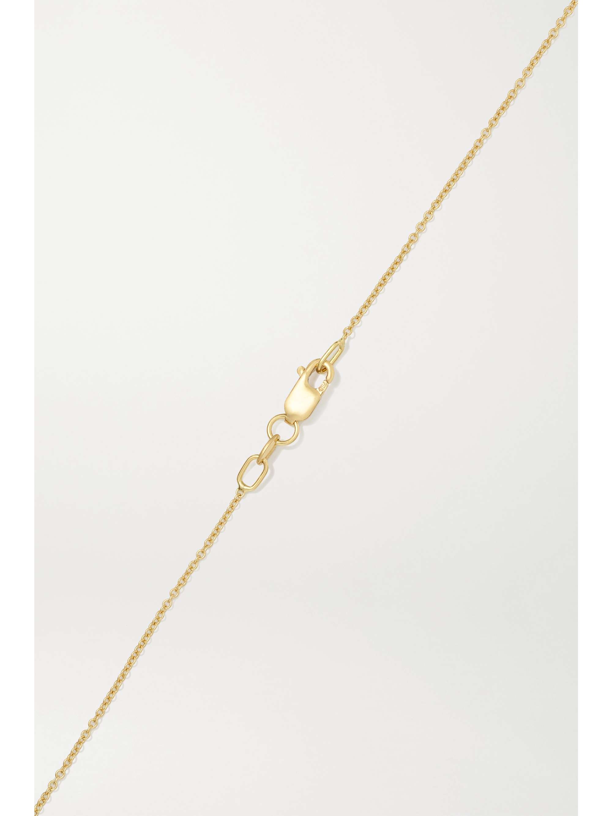 ILEANA MAKRI Golden Dawn 18-karat gold multi-stone necklace