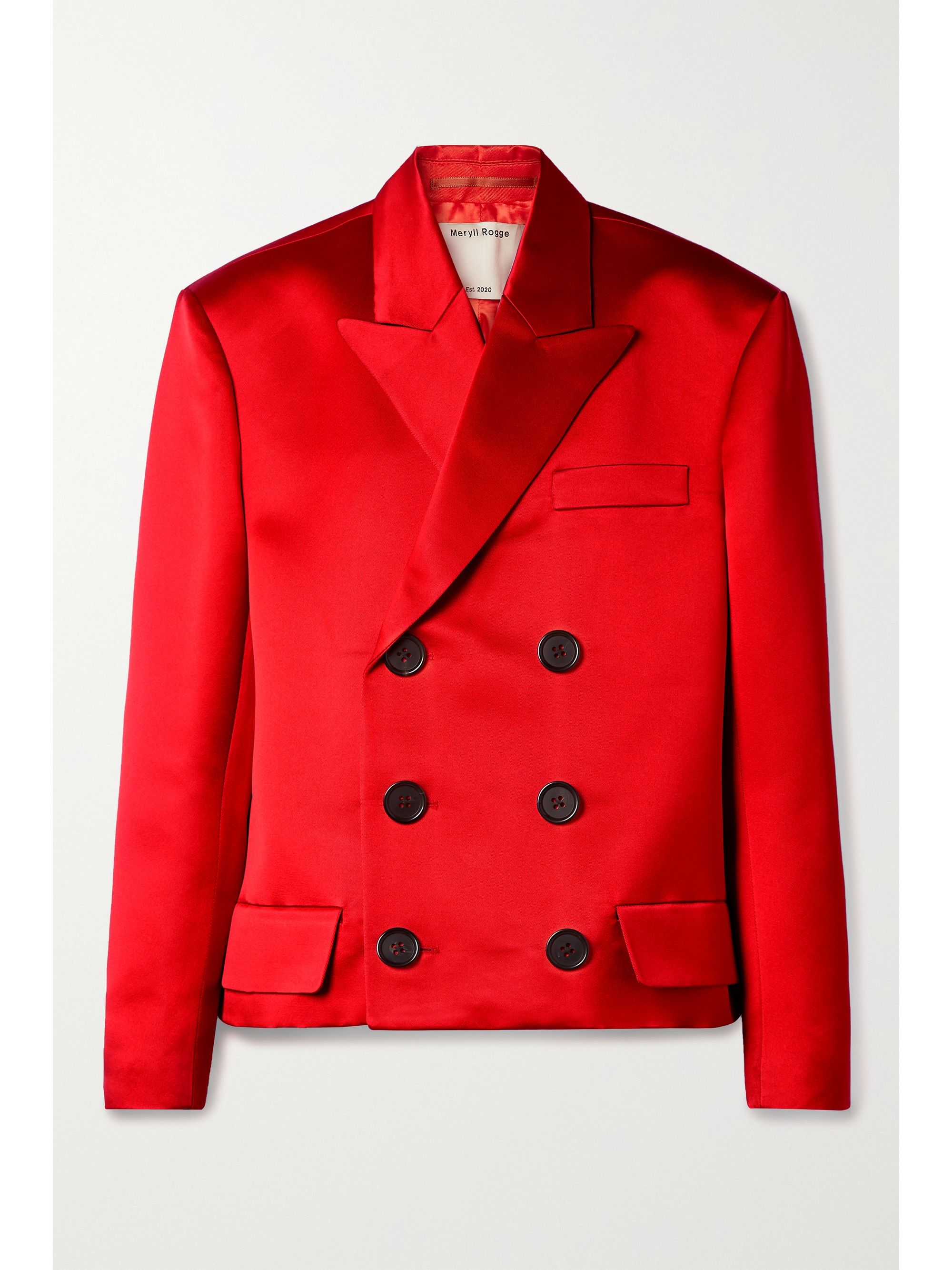 Red blazer oversized Clearance