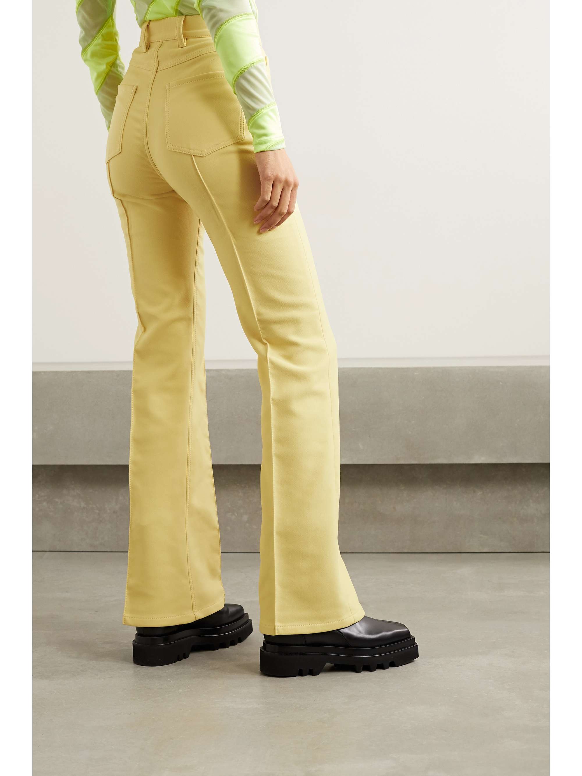 MERYLL ROGGE Twill flared pants