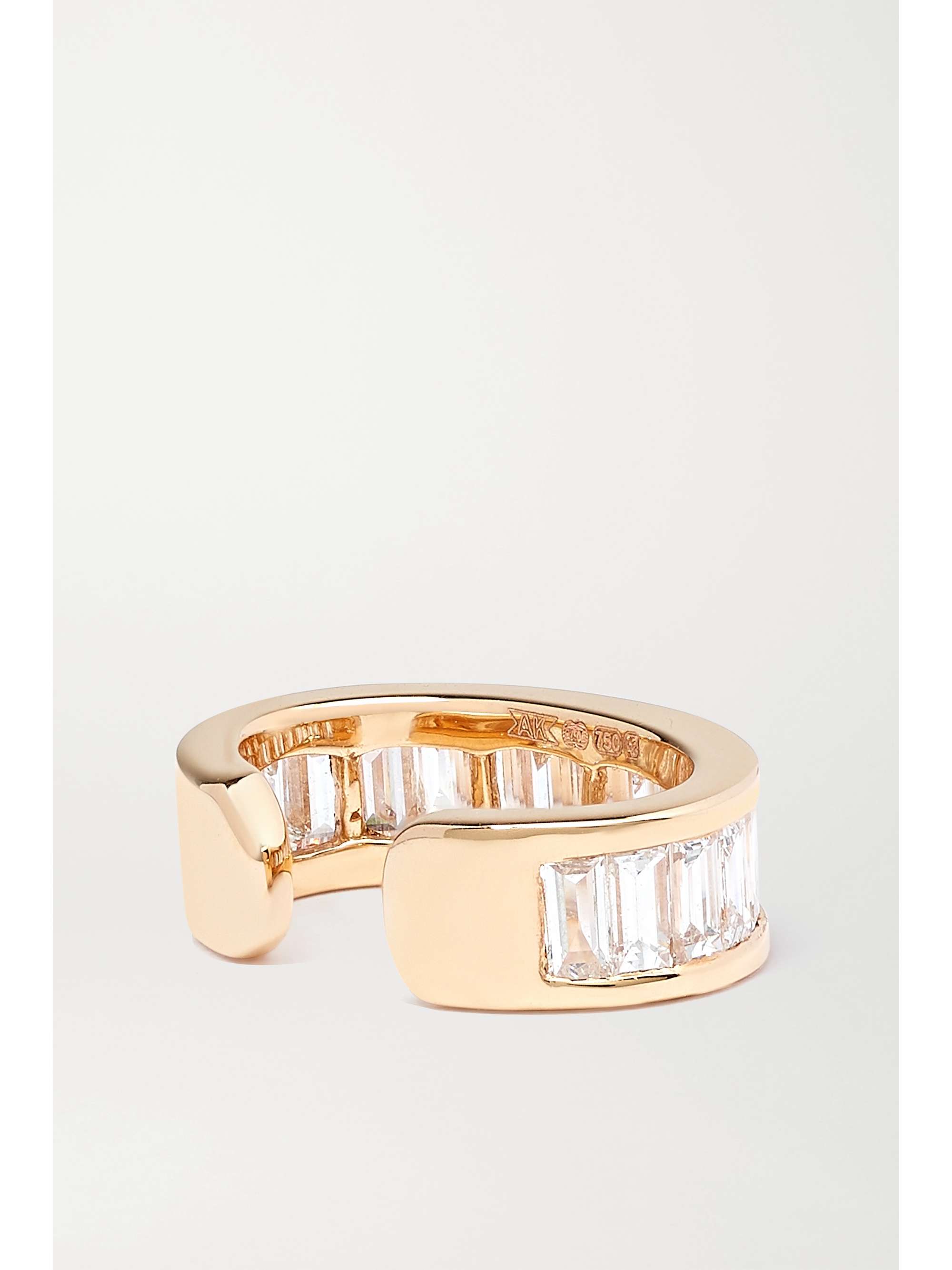 ANITA KO 18-karat rose gold diamond ear cuff