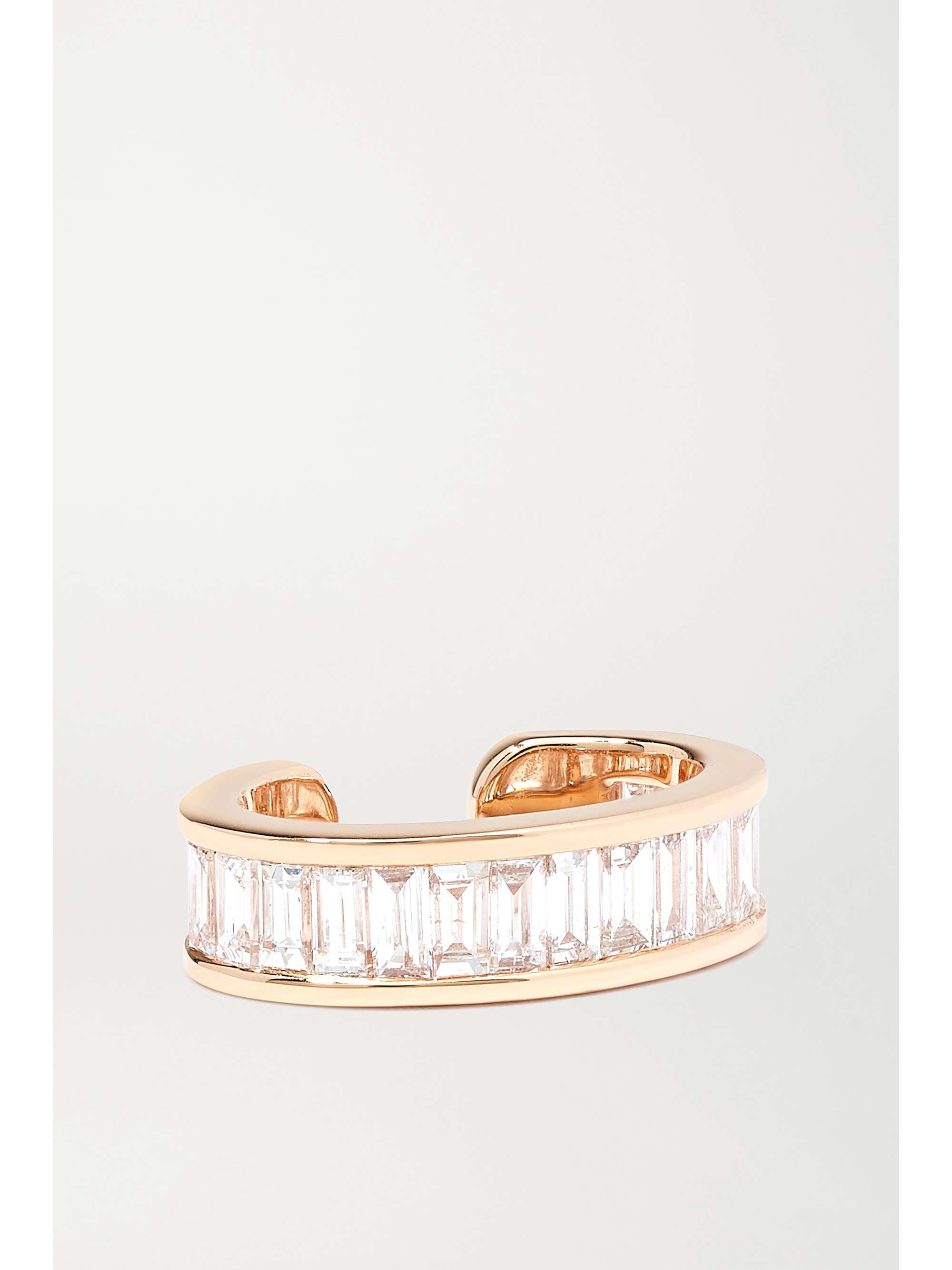 ANITA KO 18-karat rose gold diamond ear cuff