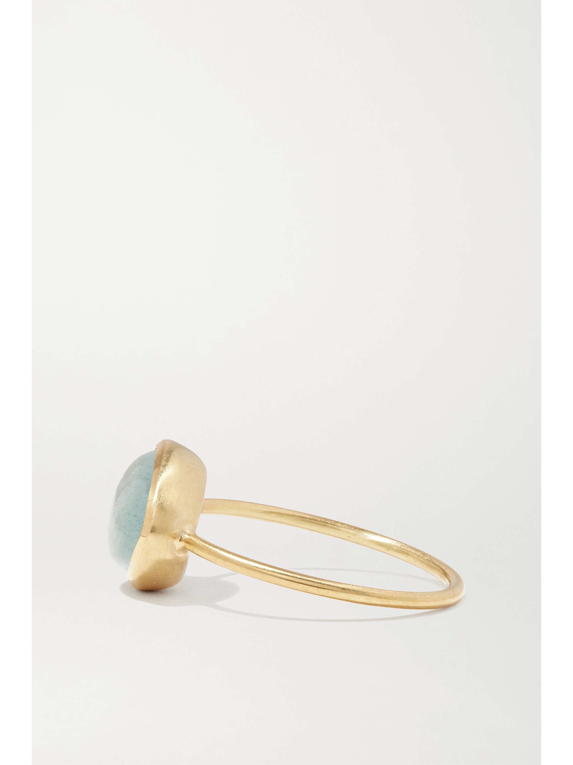 PIPPA SMALL 18-karat gold aquamarine ring