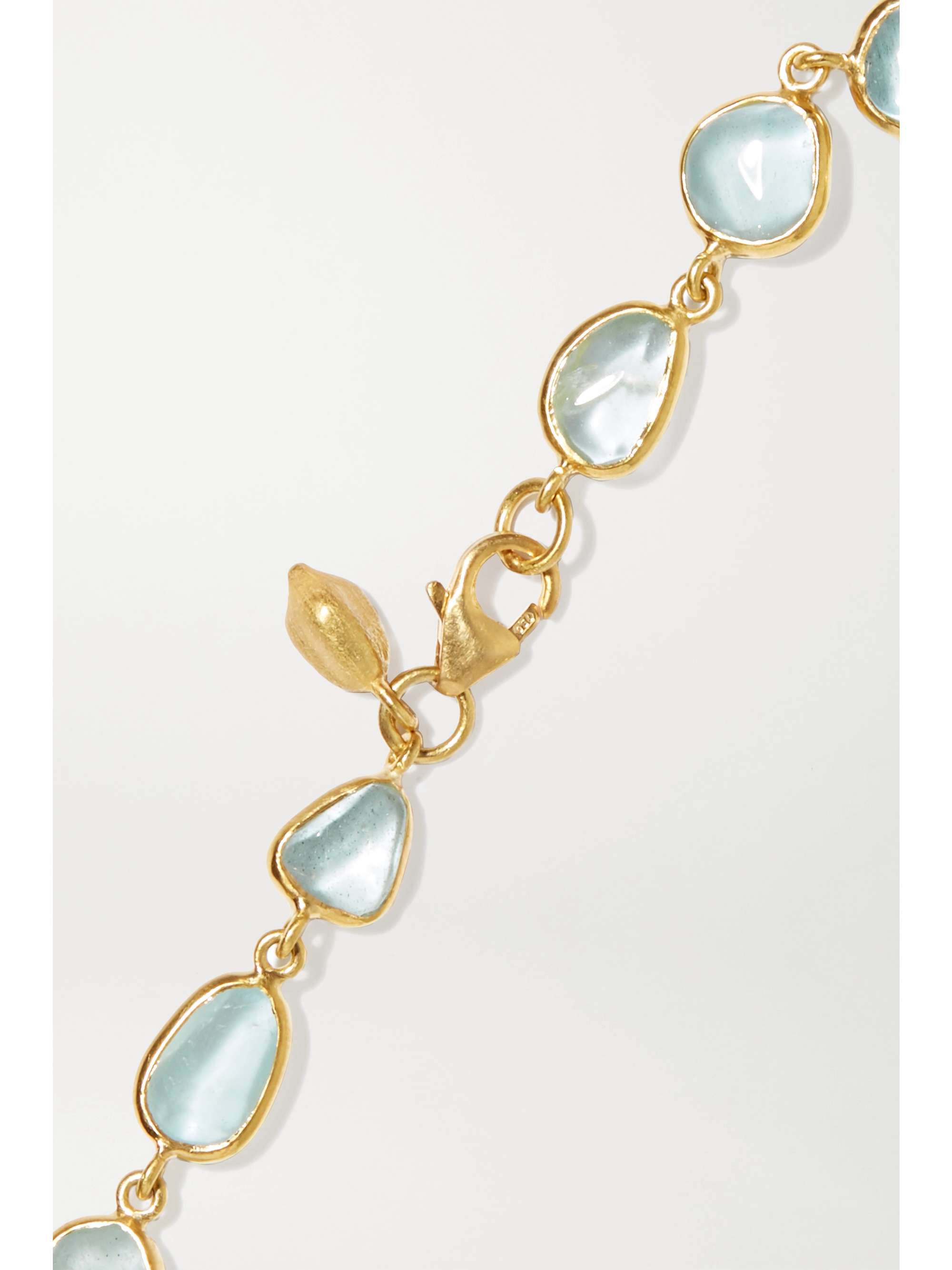 PIPPA SMALL 18-karat gold crystal bracelet
