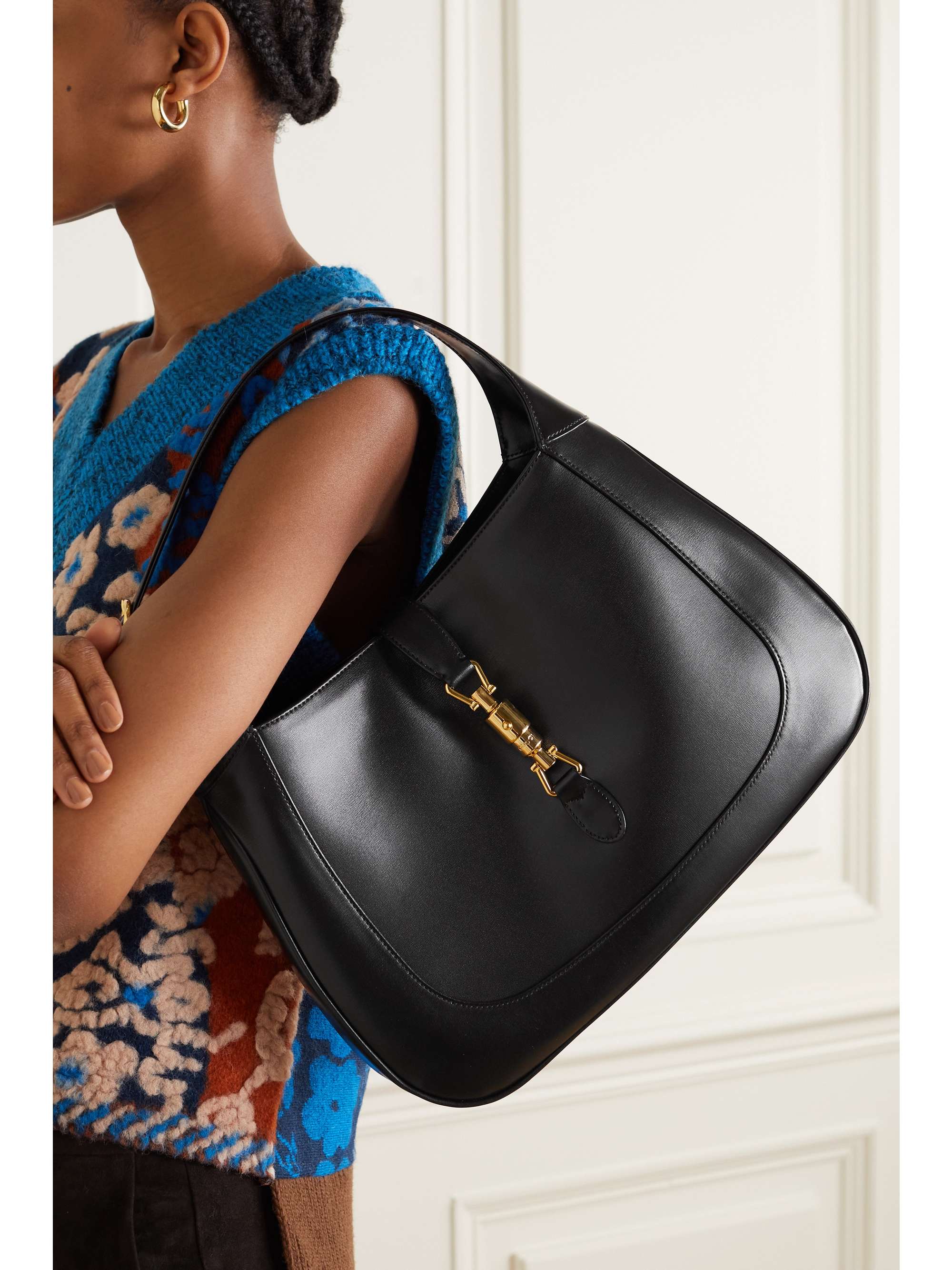 GUCCI Jackie 1961 medium leather shoulder bag | NET-A-PORTER