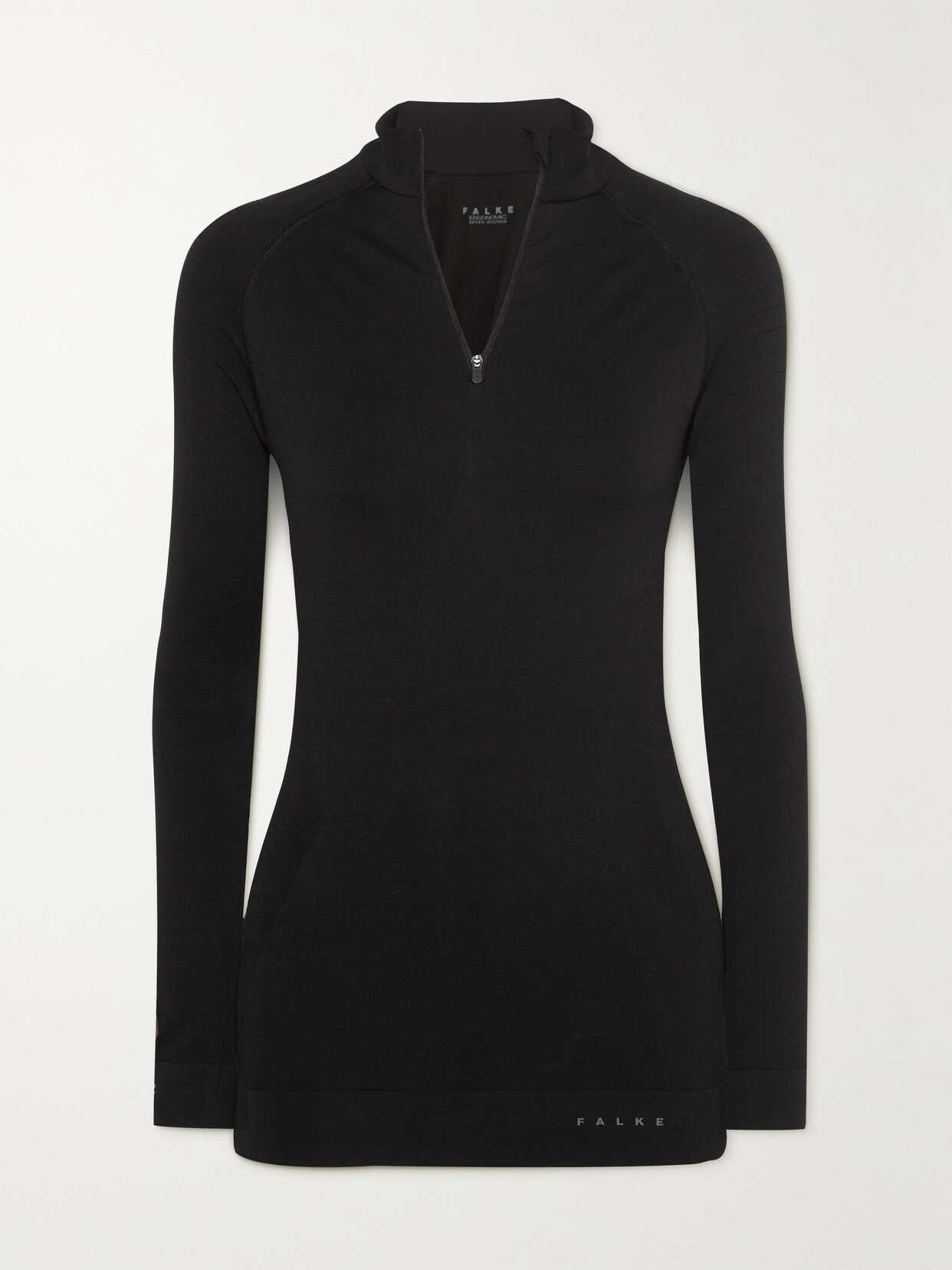 FALKE Ergonomic Sport System - Stretch-knit Top - Black