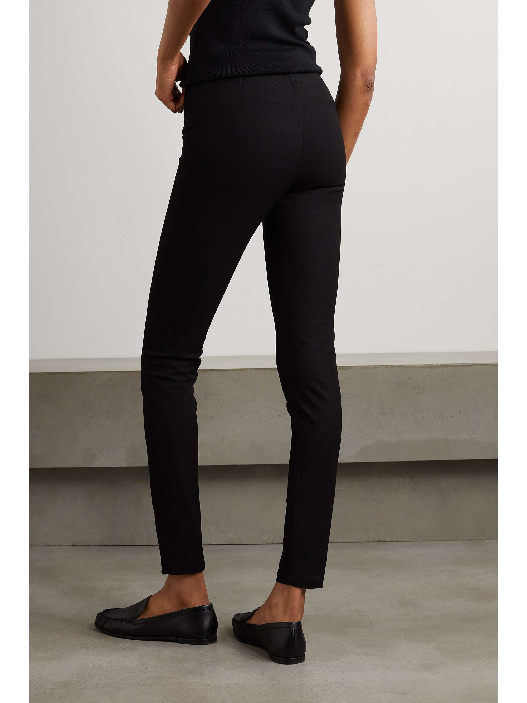 JOSEPH Stretch-gabardine leggings