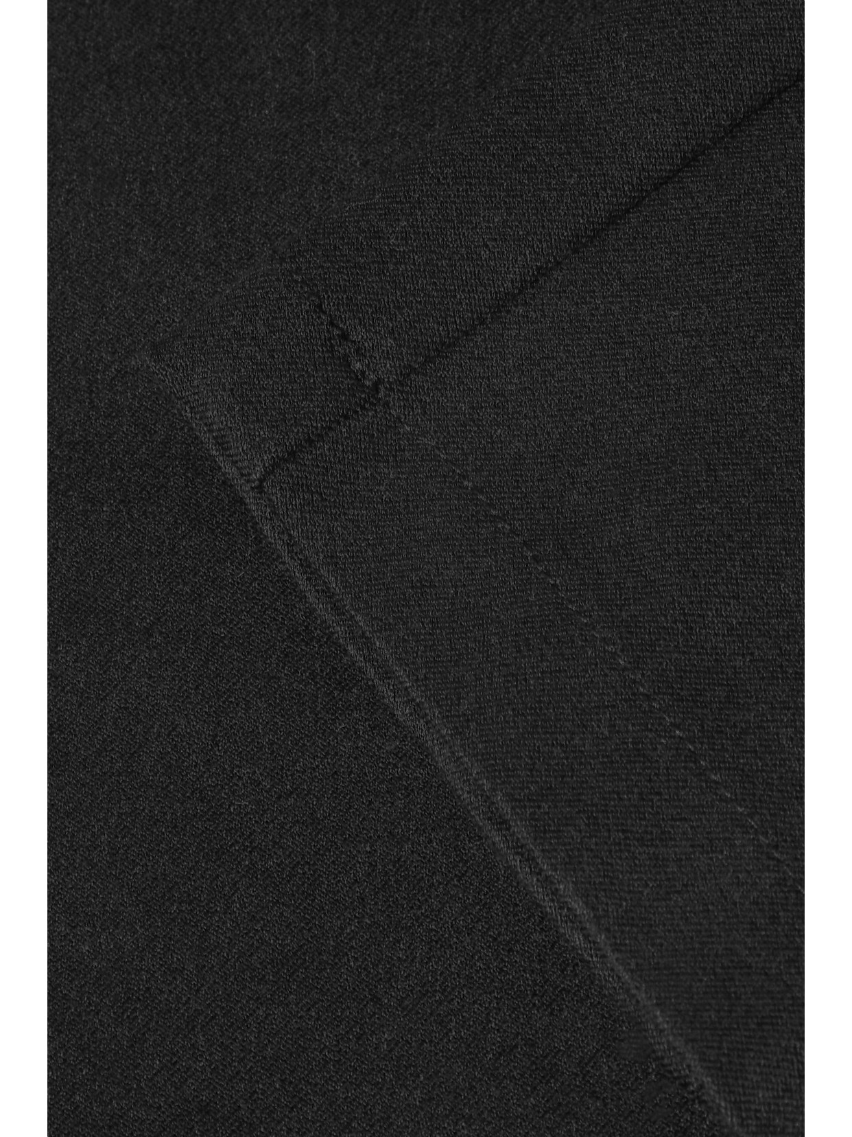 Gabardine Stretch Leggings in Black