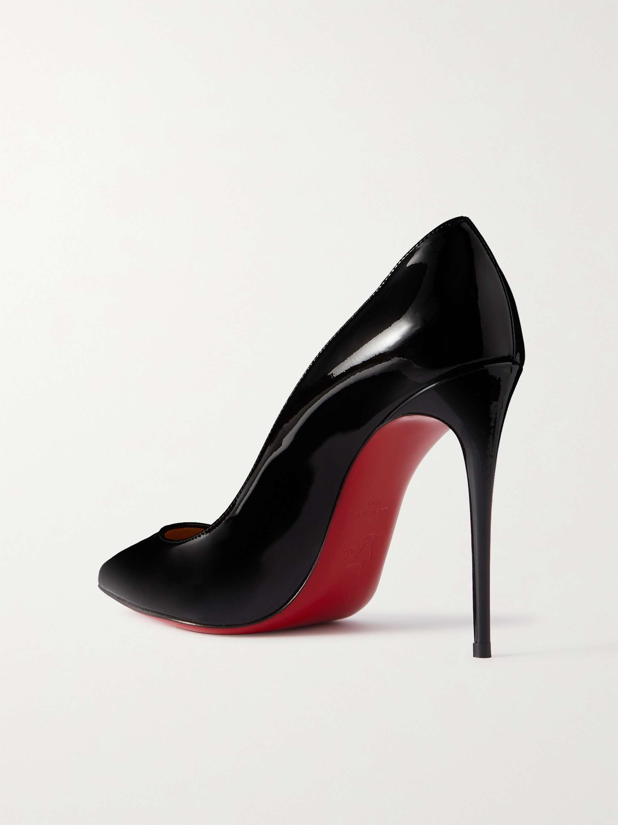 CHRISTIAN LOUBOUTIN Pigalle Follies 100 Pumps aus Lackleder