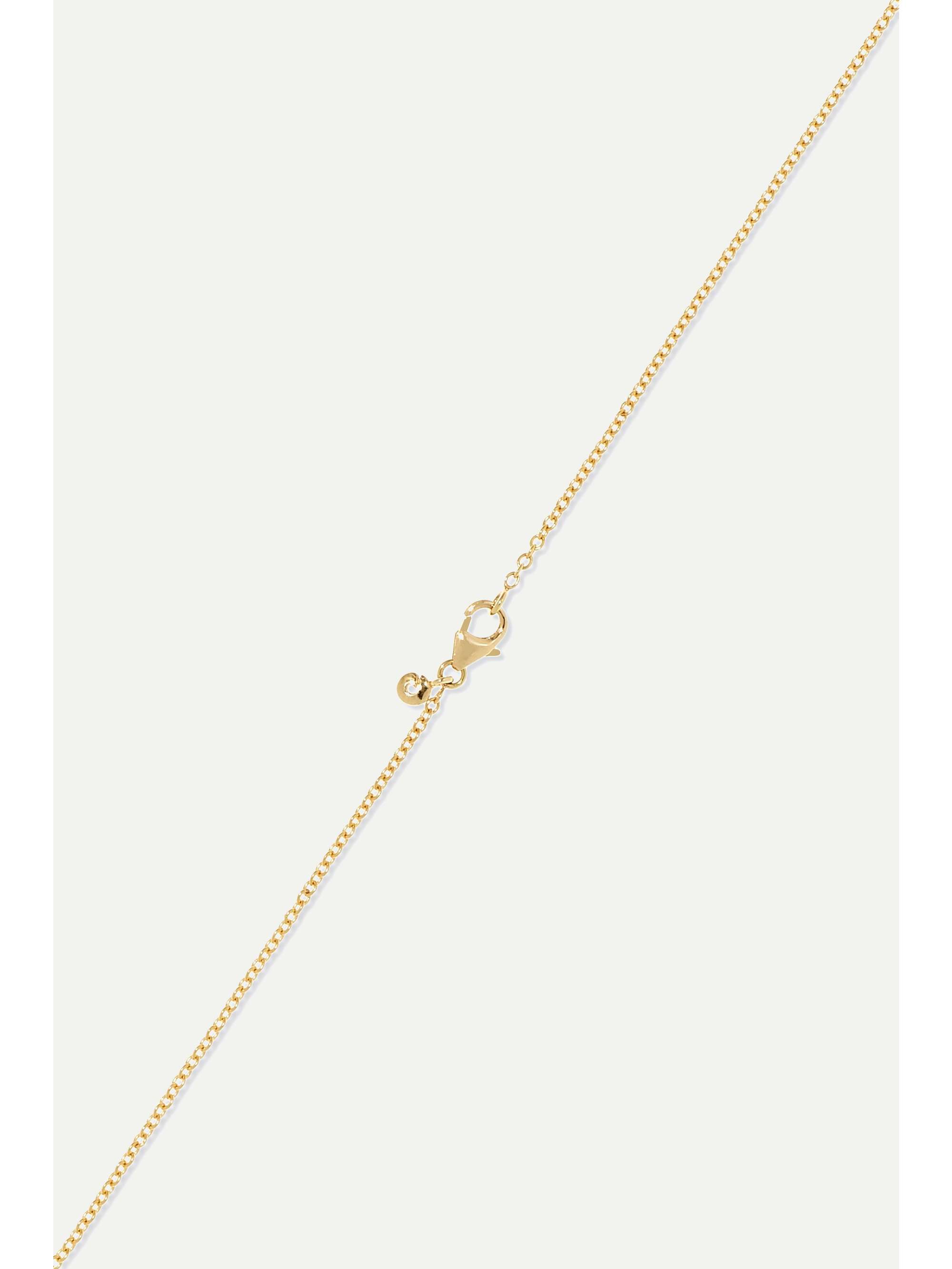 OLE LYNGGAARD COPENHAGEN My Little World 18-karat gold diamond necklace
