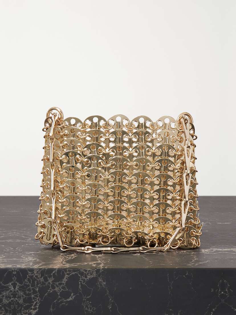 Rabanne 1969 Nano Chainmail Shoulder Bag