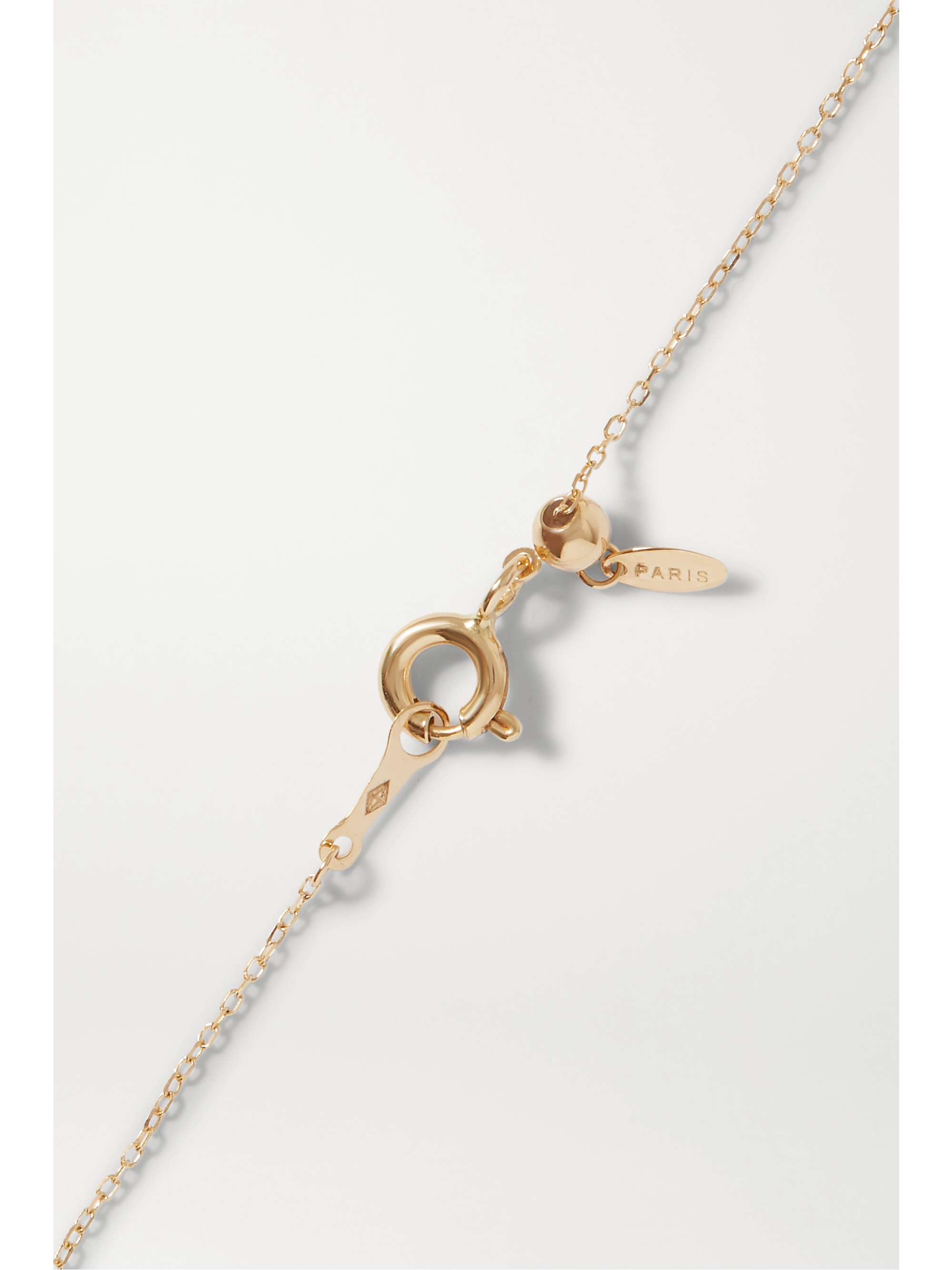 PERSÉE Feministe 18-karat gold diamond bracelet