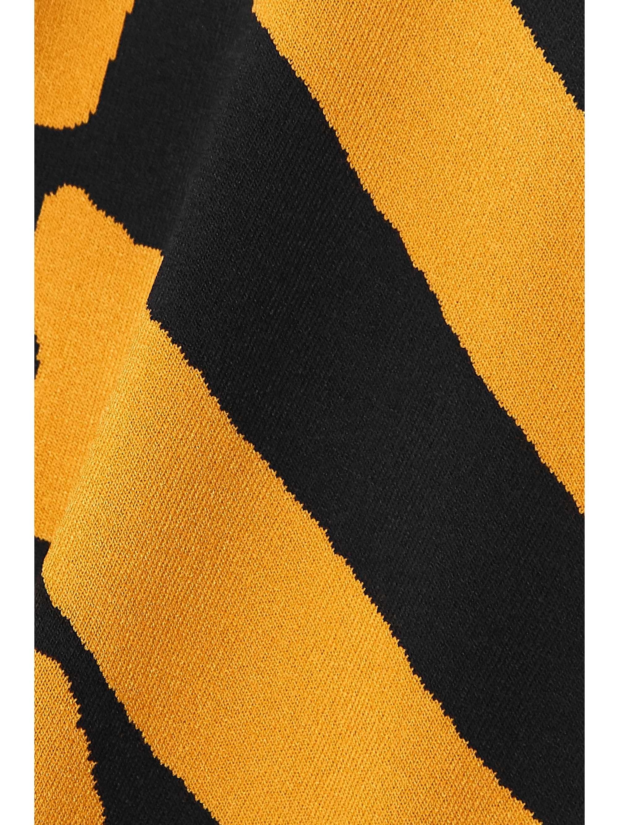 PROENZA SCHOULER 弹力提花针织高领毛衣