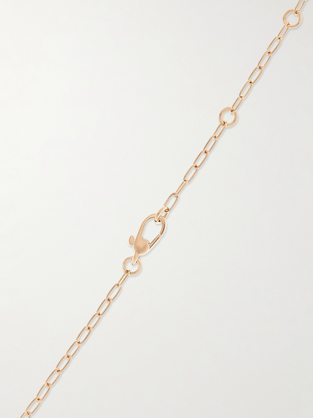 Shop Pomellato Iconica 18-karat Rose Gold Multi-stone Necklace