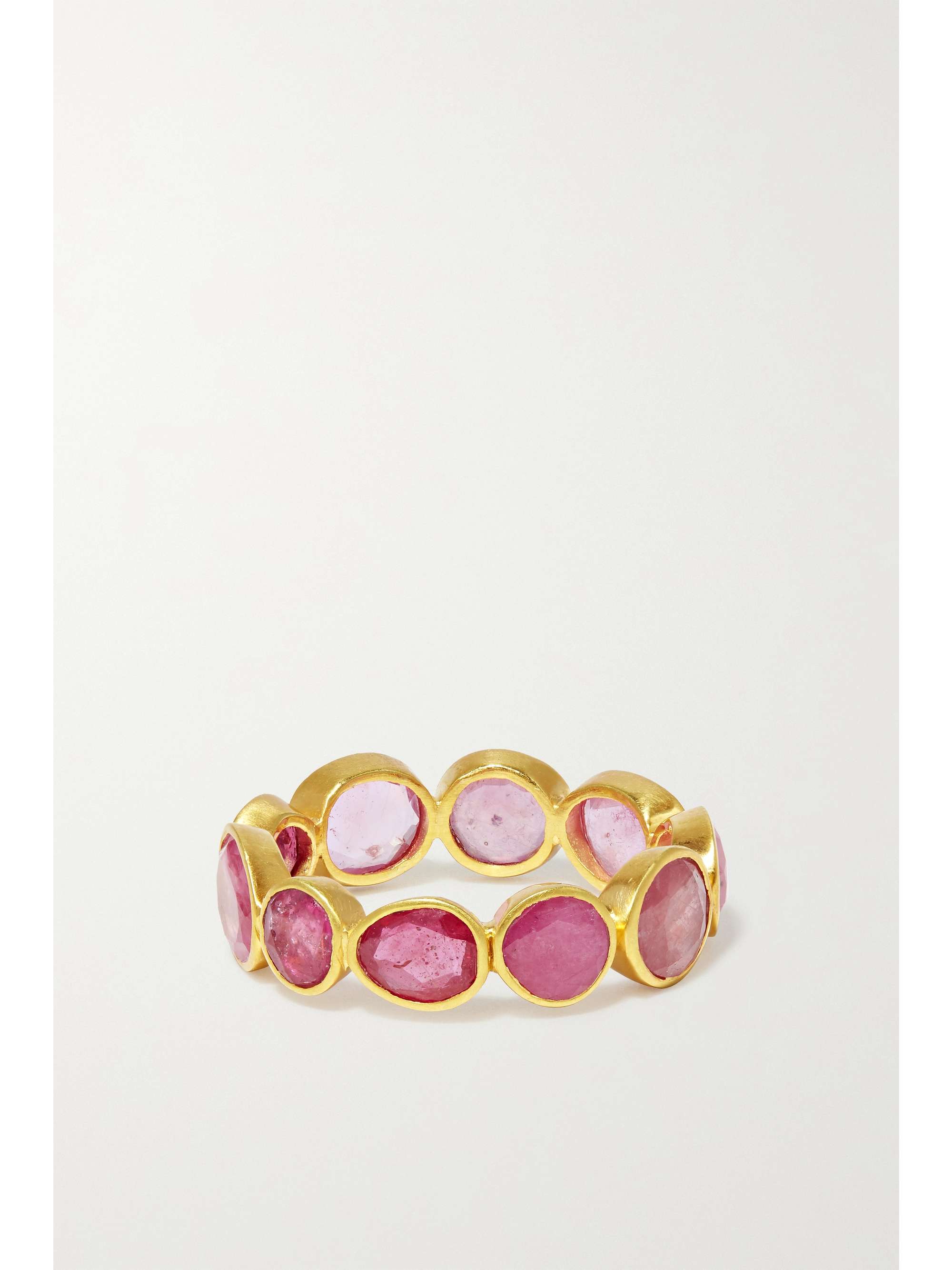 PIPPA SMALL 18-karat gold ruby ring