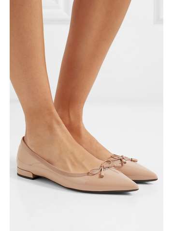 prada pointed flats