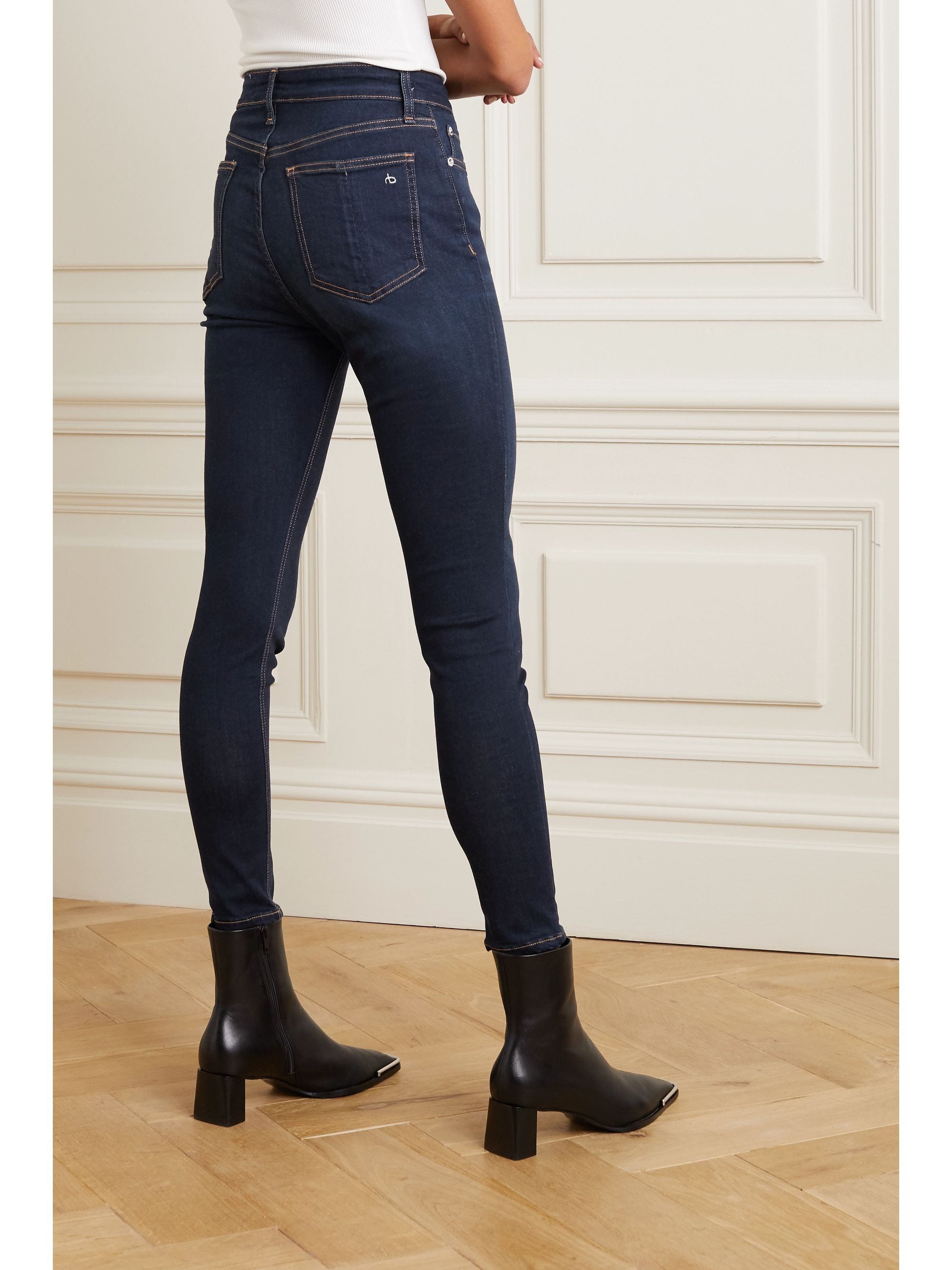 rag and bone high rise skinny jean