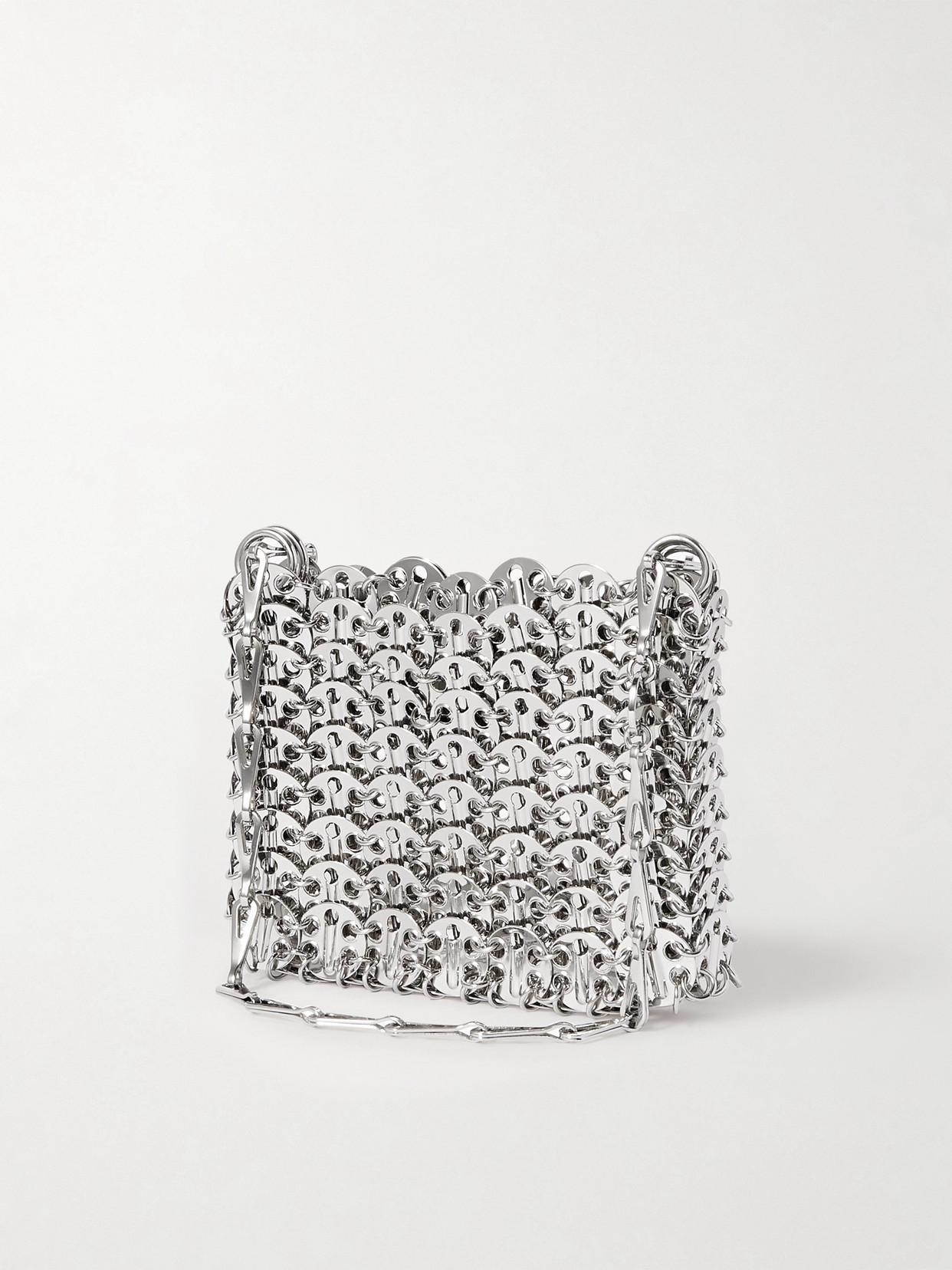 Nano 1969 Paillette-Embellished Chainmail Shoulder Bag