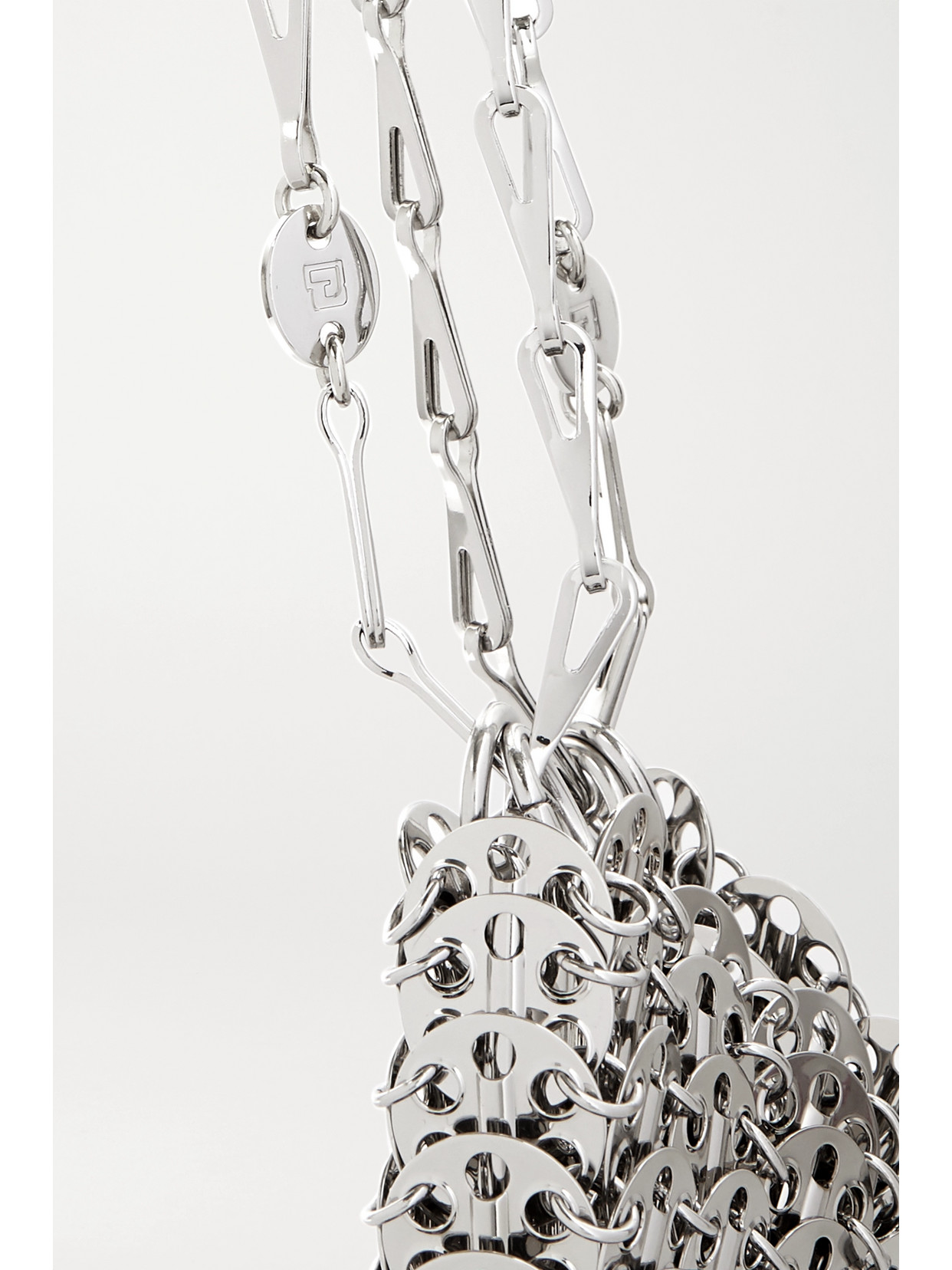 Nano 1969 Paillette-Embellished Chainmail Shoulder Bag
