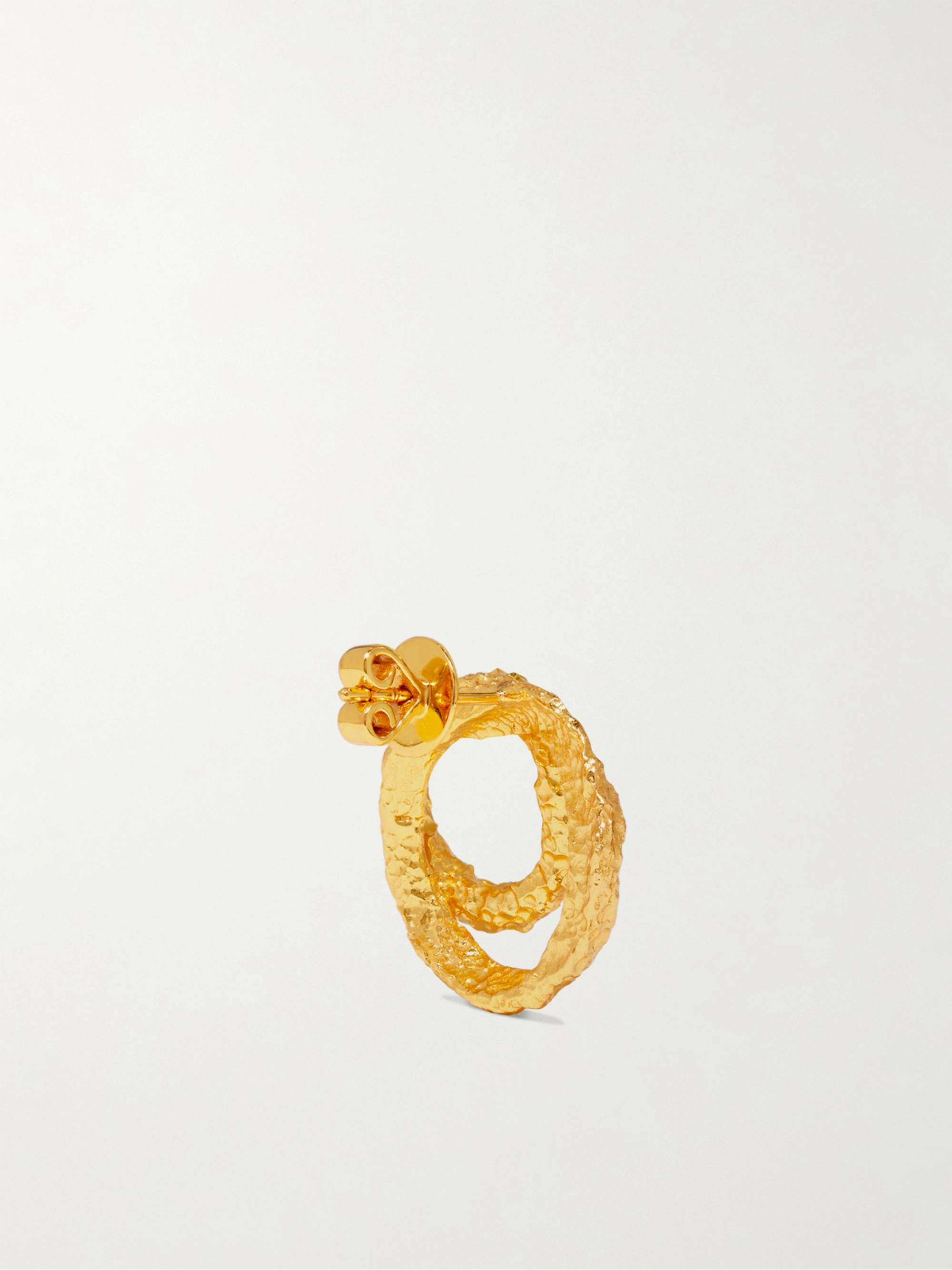 PACHAREE Gold-plated pearl earrings