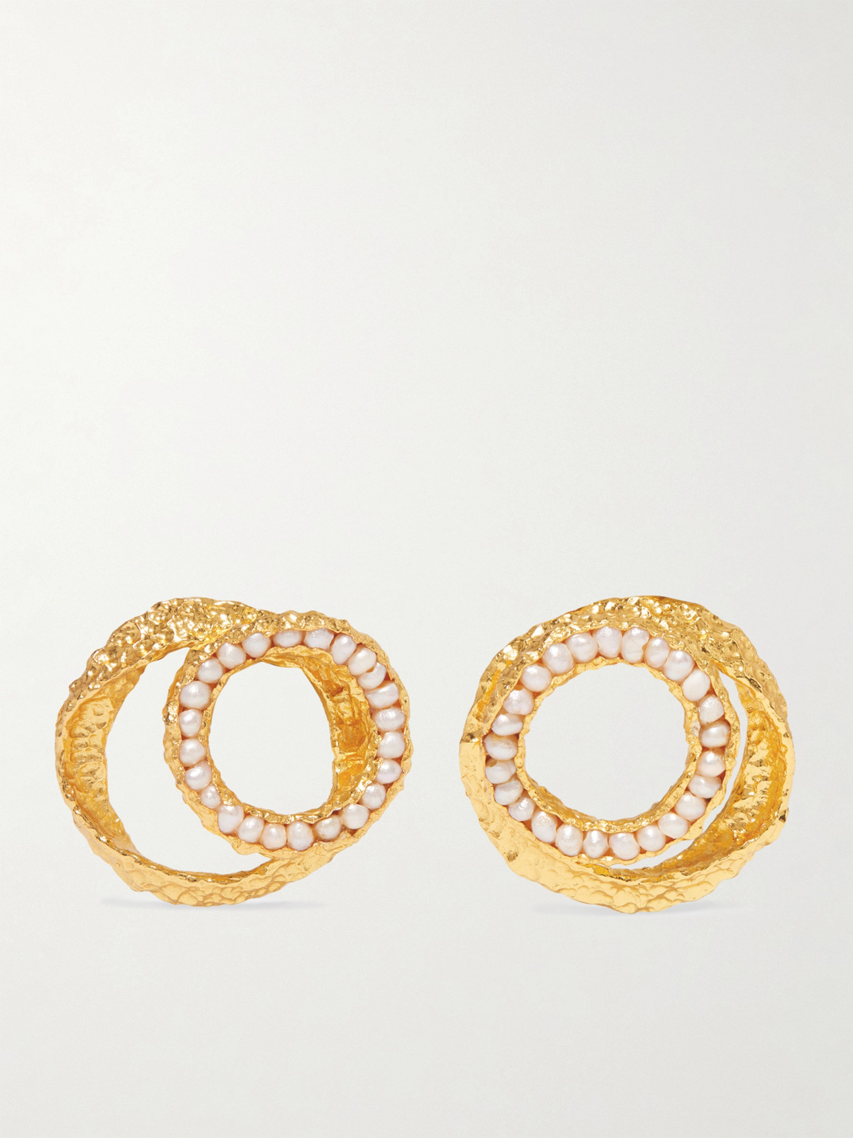 Pacharee Gold-plated Pearl Earrings