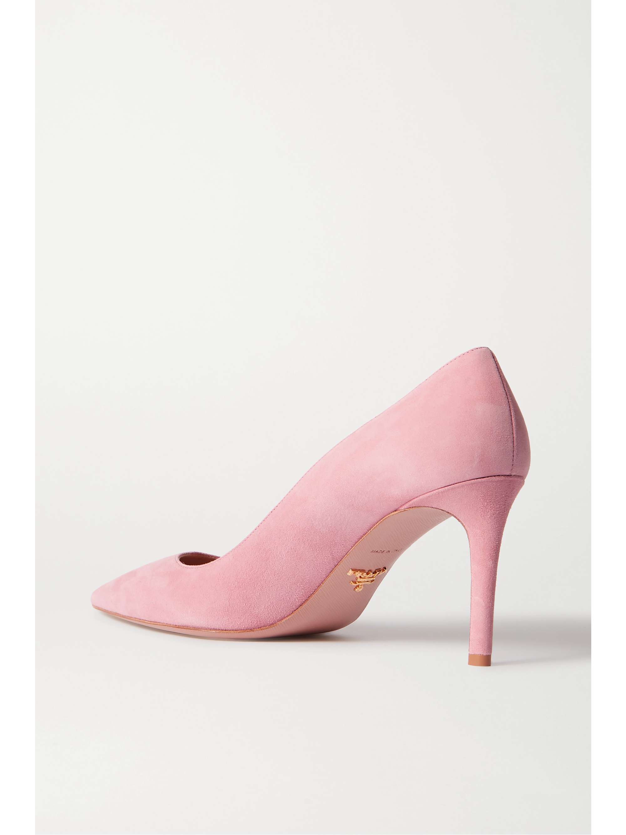 prada pink pumps