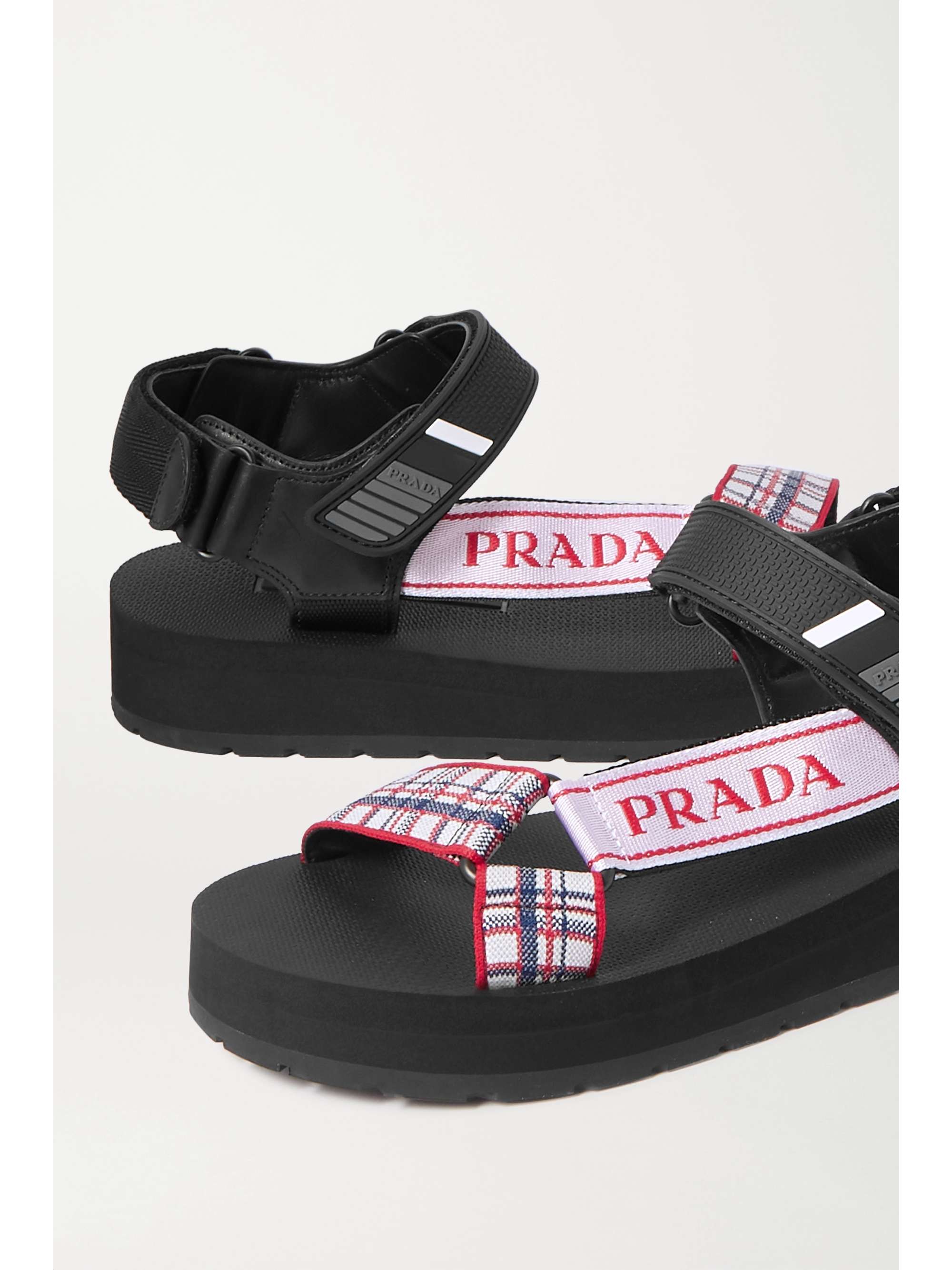 prada rubber flip flops
