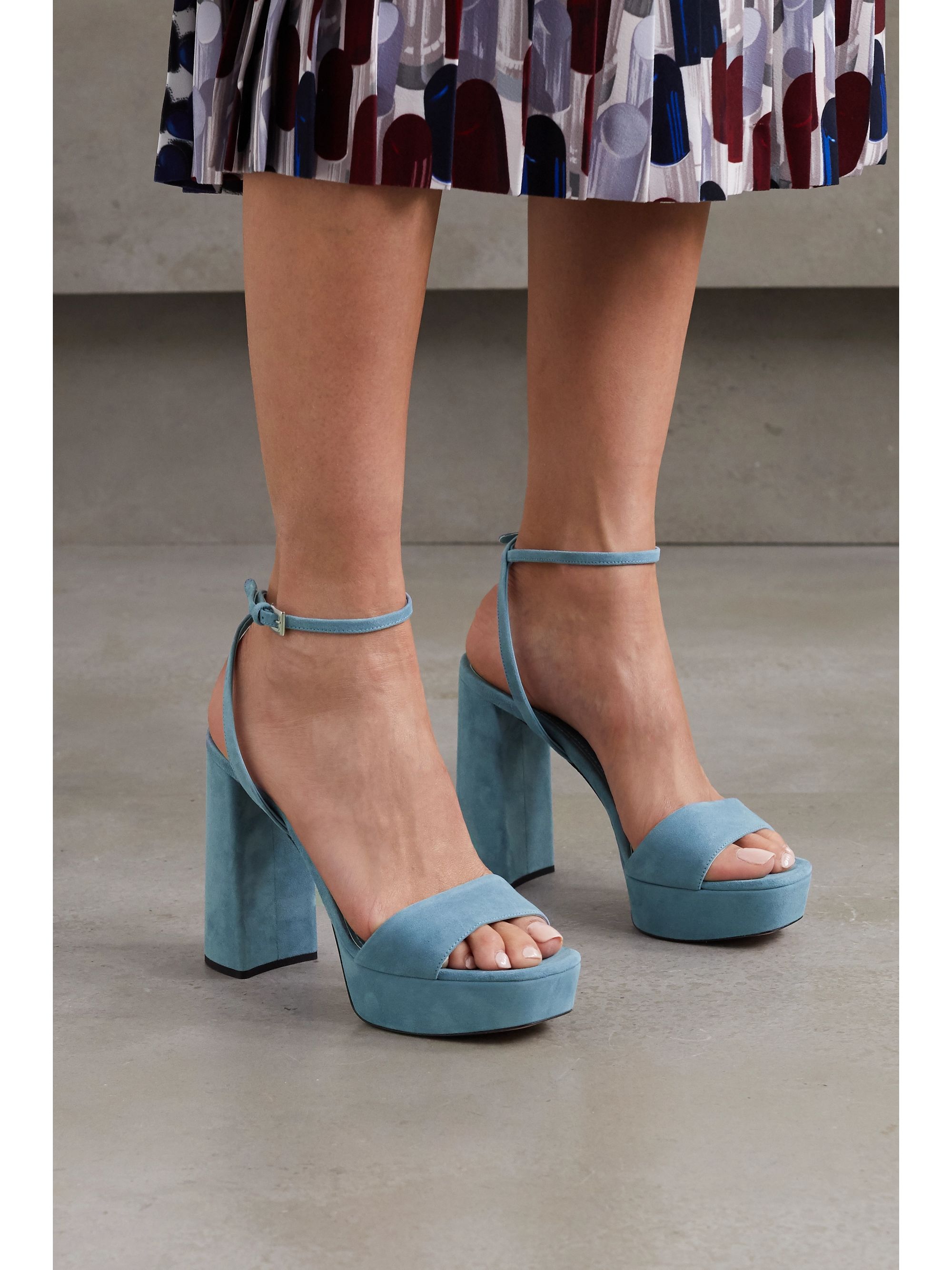 prada chunky heel sandal
