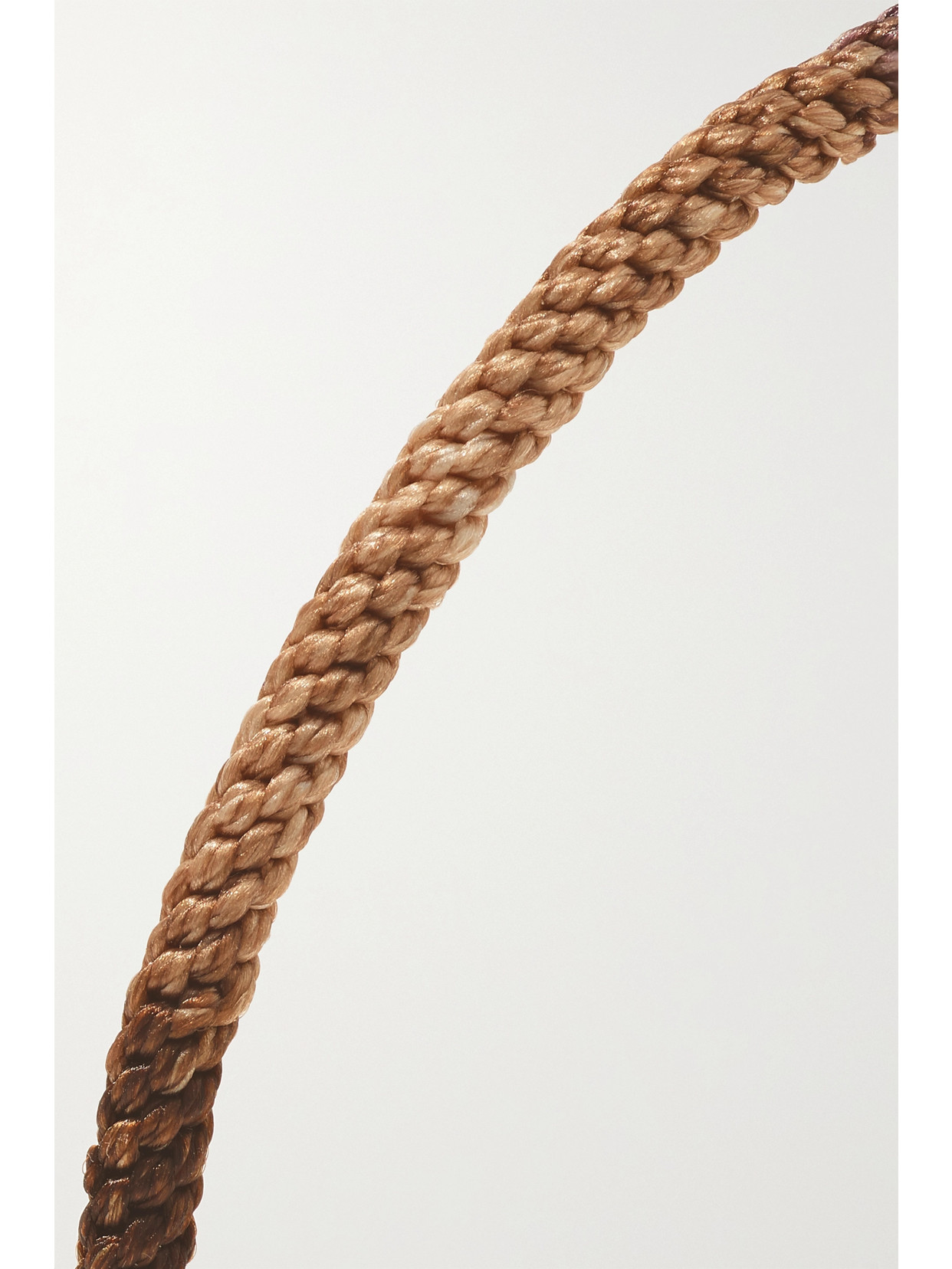 Shop Ole Lynggaard Copenhagen Life 18-karat Gold And Rope Bracelet