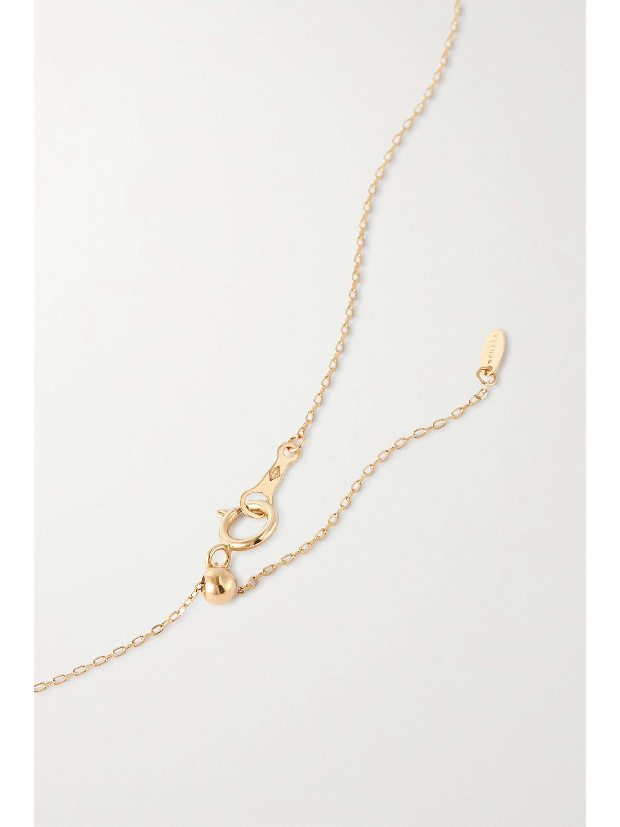 PERSÉE Danae gold diamond necklace