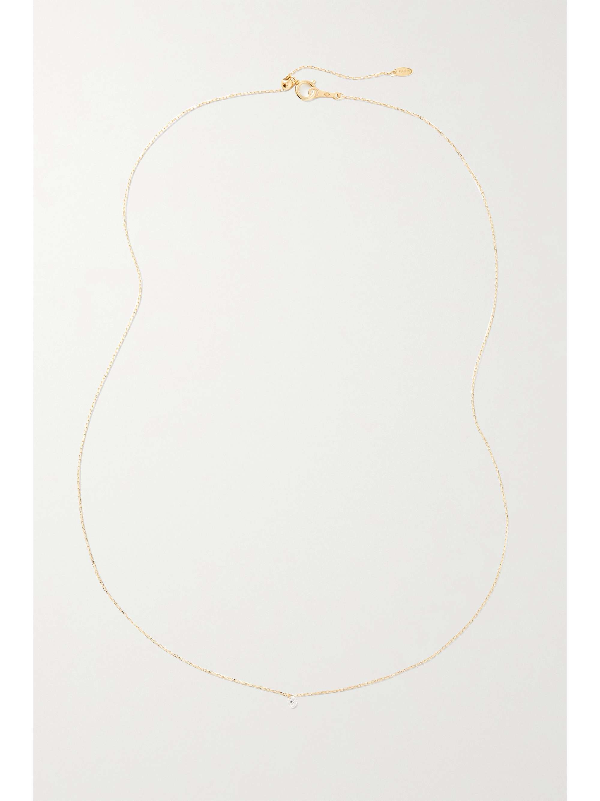 PERSÉE Danae gold diamond necklace