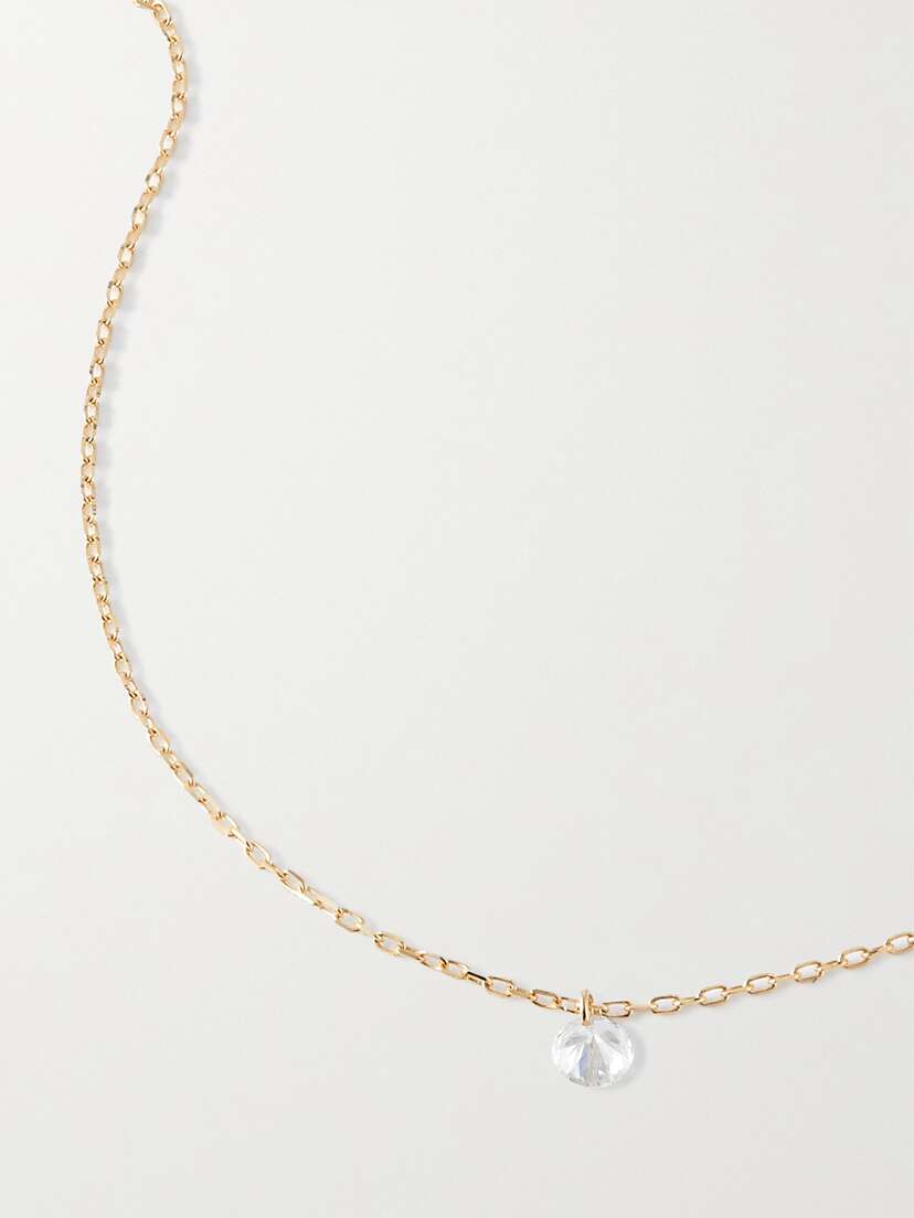 Persée Danae Gold Diamond Necklace